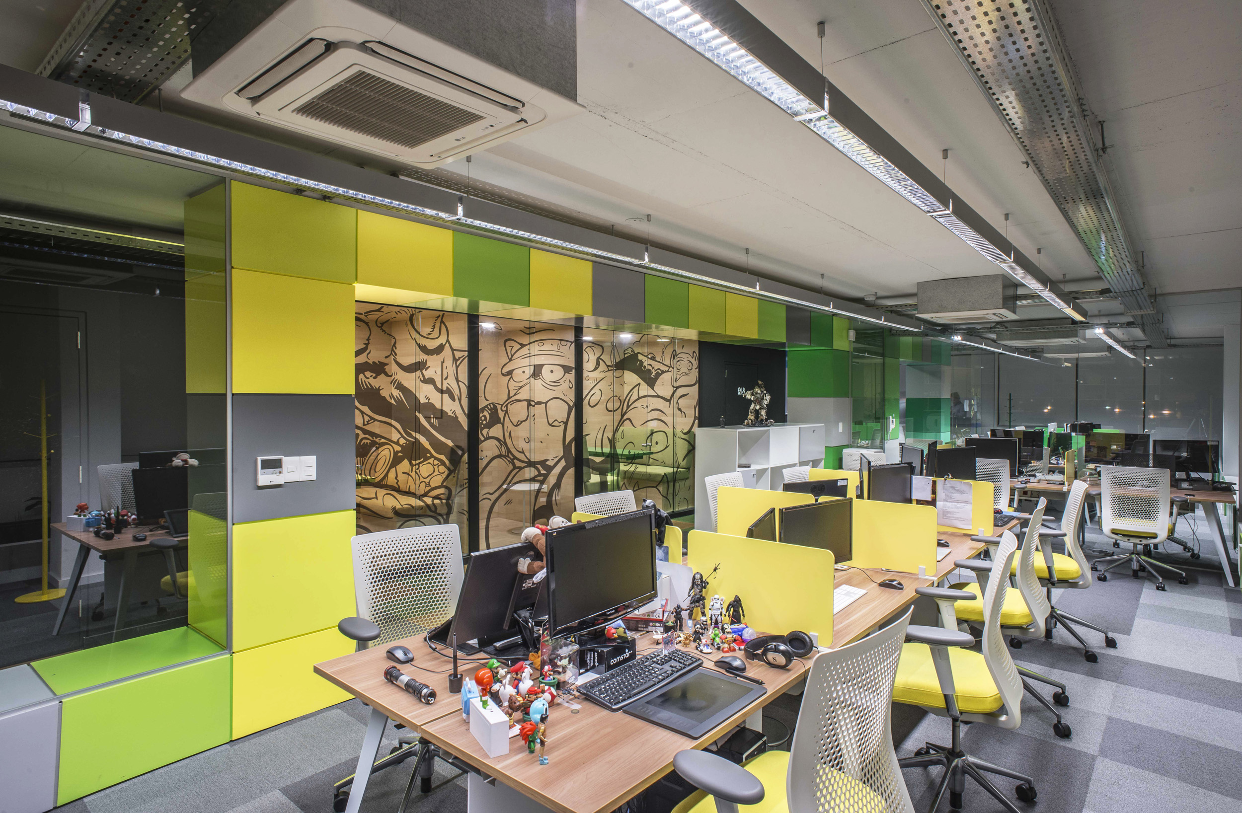 铁皮游戏总部办公空间设计-32