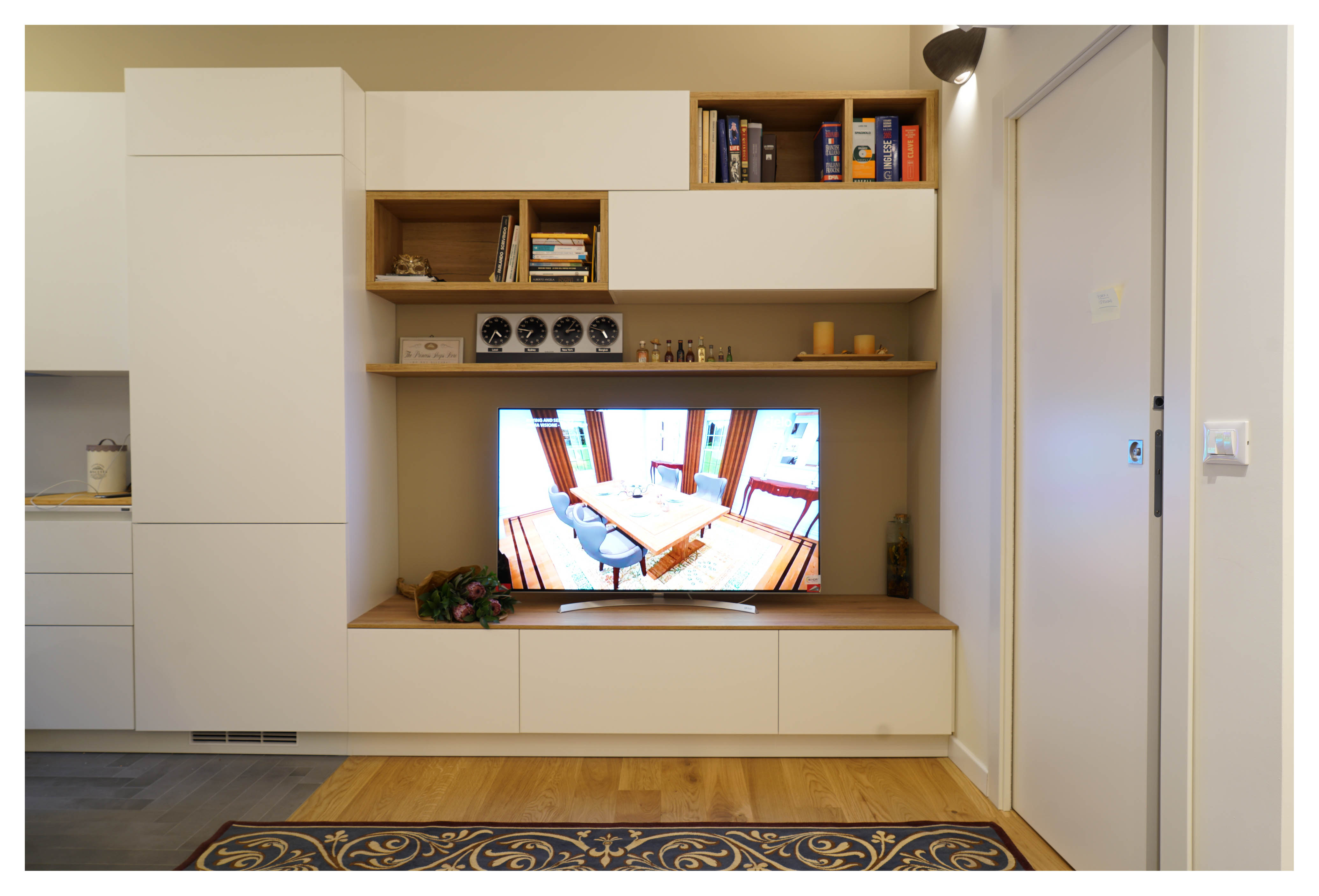 2018 年完成的温馨公寓设计-26