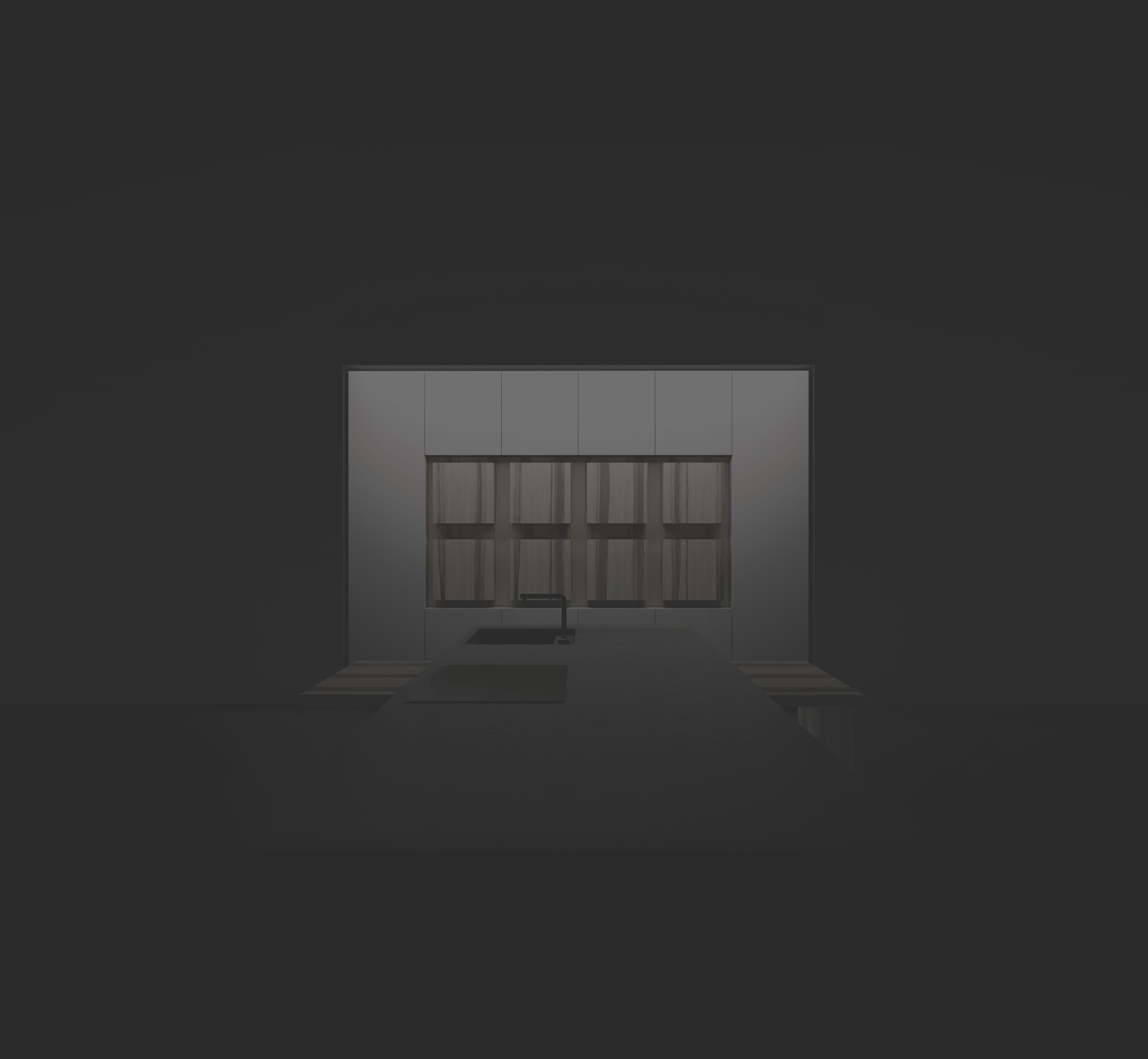 自然和谐，绿色环保的厨房设计-0