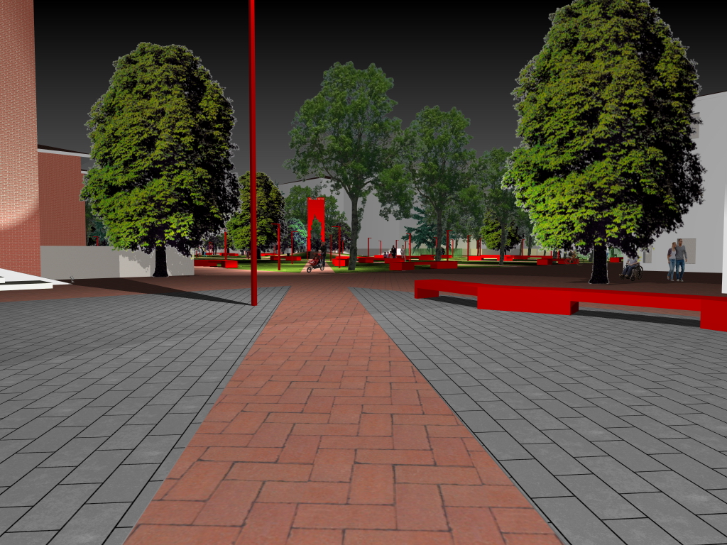 意大利 San Lazzaro di Savena 广场更新设计-20