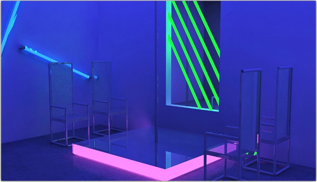 逼真的三维夜总会渲染模型-6