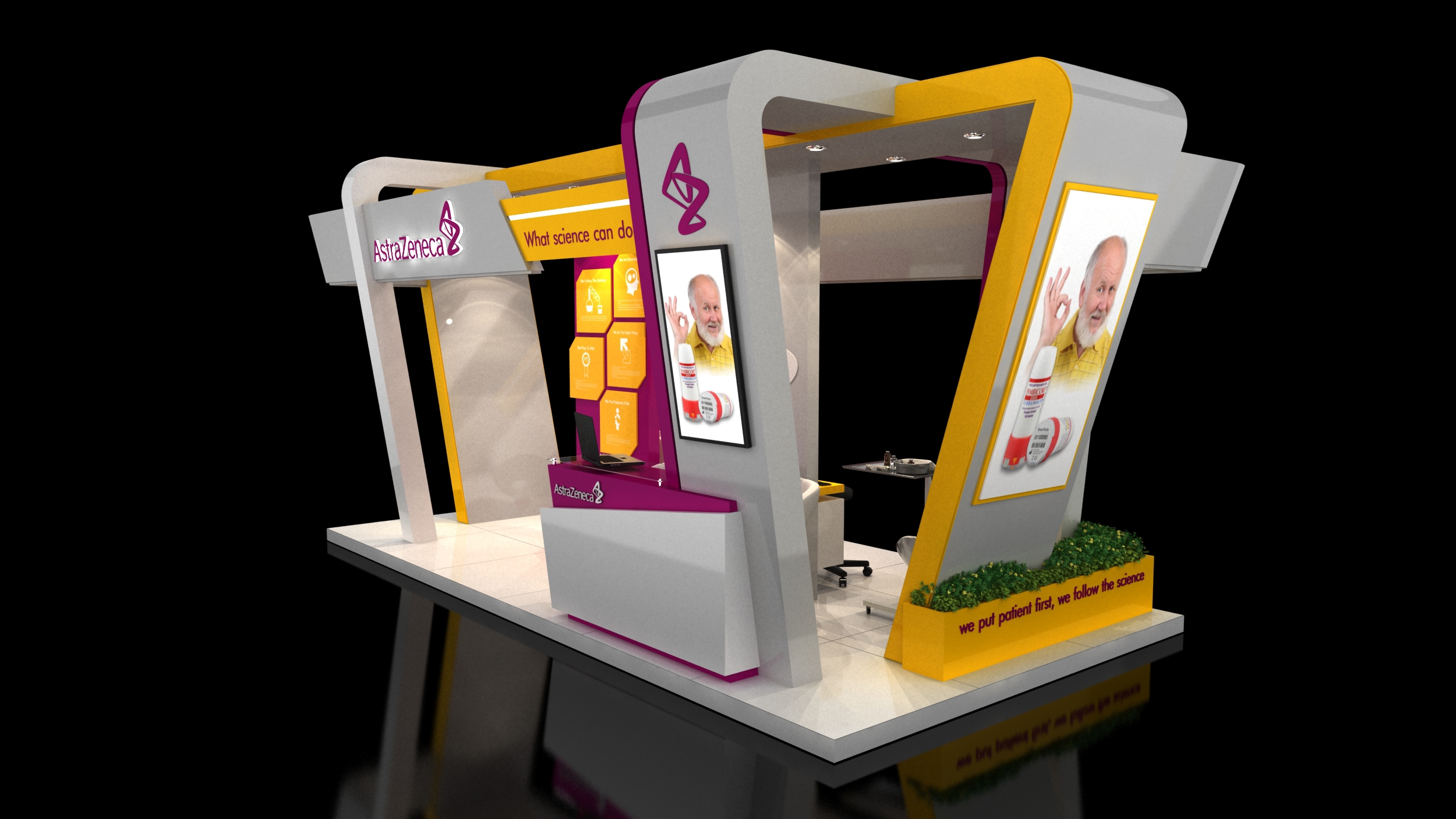 AstraZeneca 3x6 展位设计-10