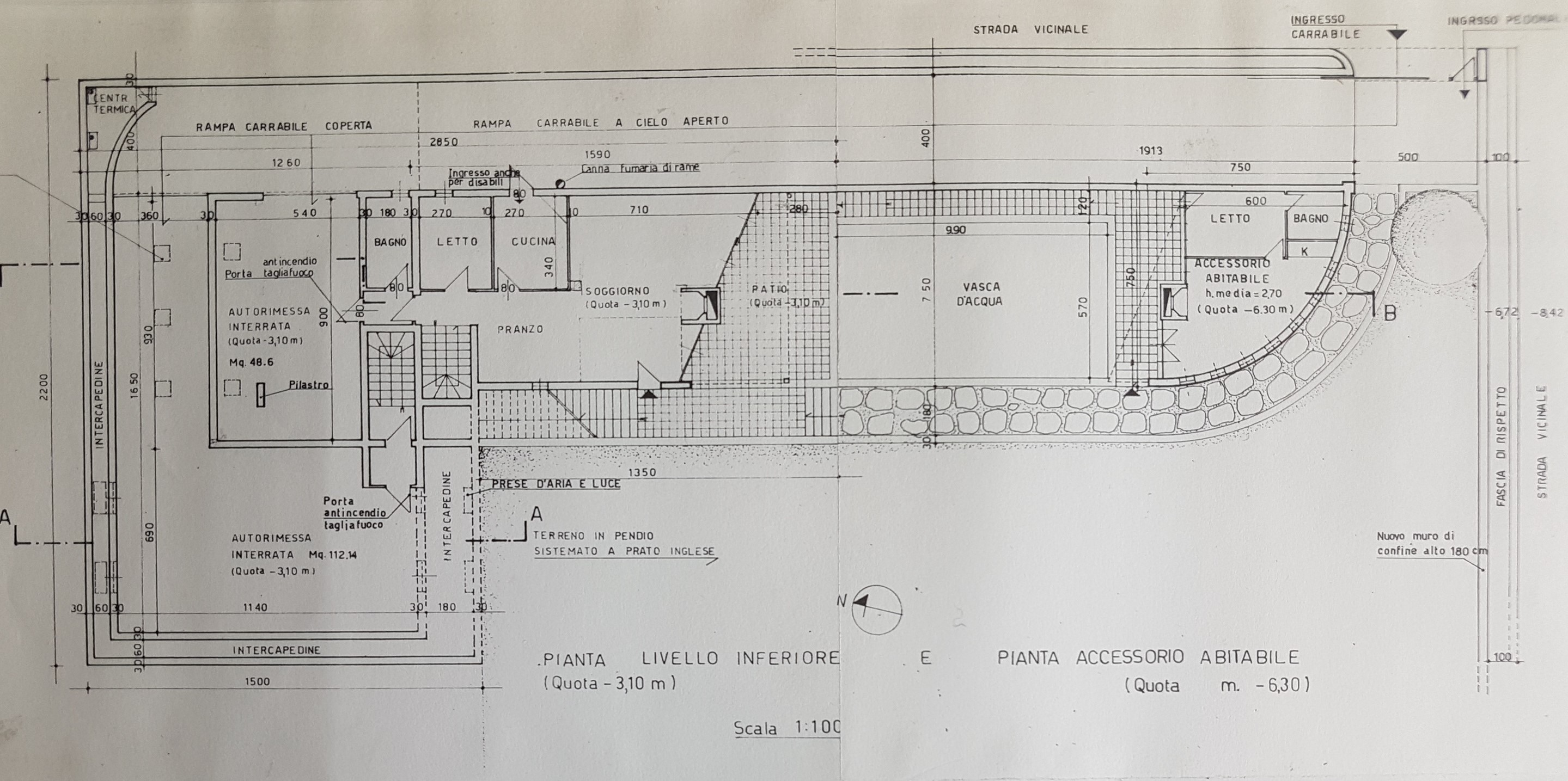 意大利橄榄树丛中的双层别墅设计-35