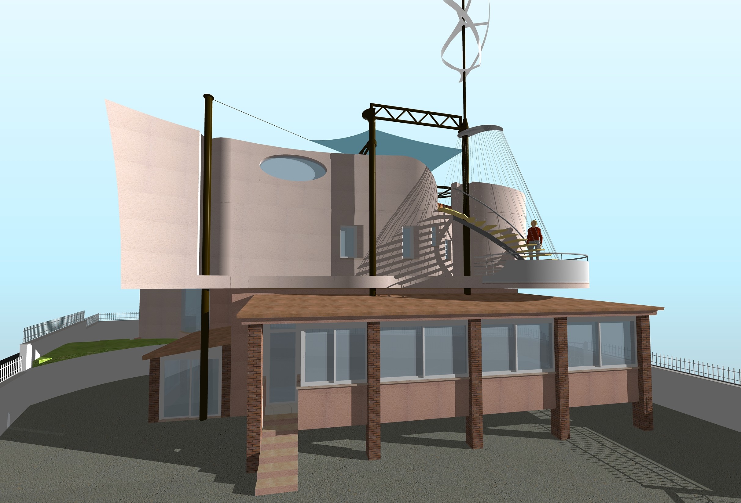 2013 年未实现的独栋别墅设计——VILLA ALBERTO-3