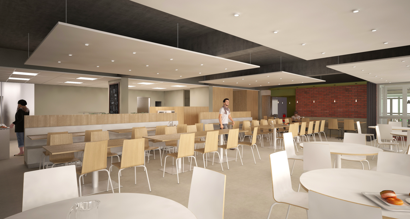 重建校园餐厅，学校食堂-13