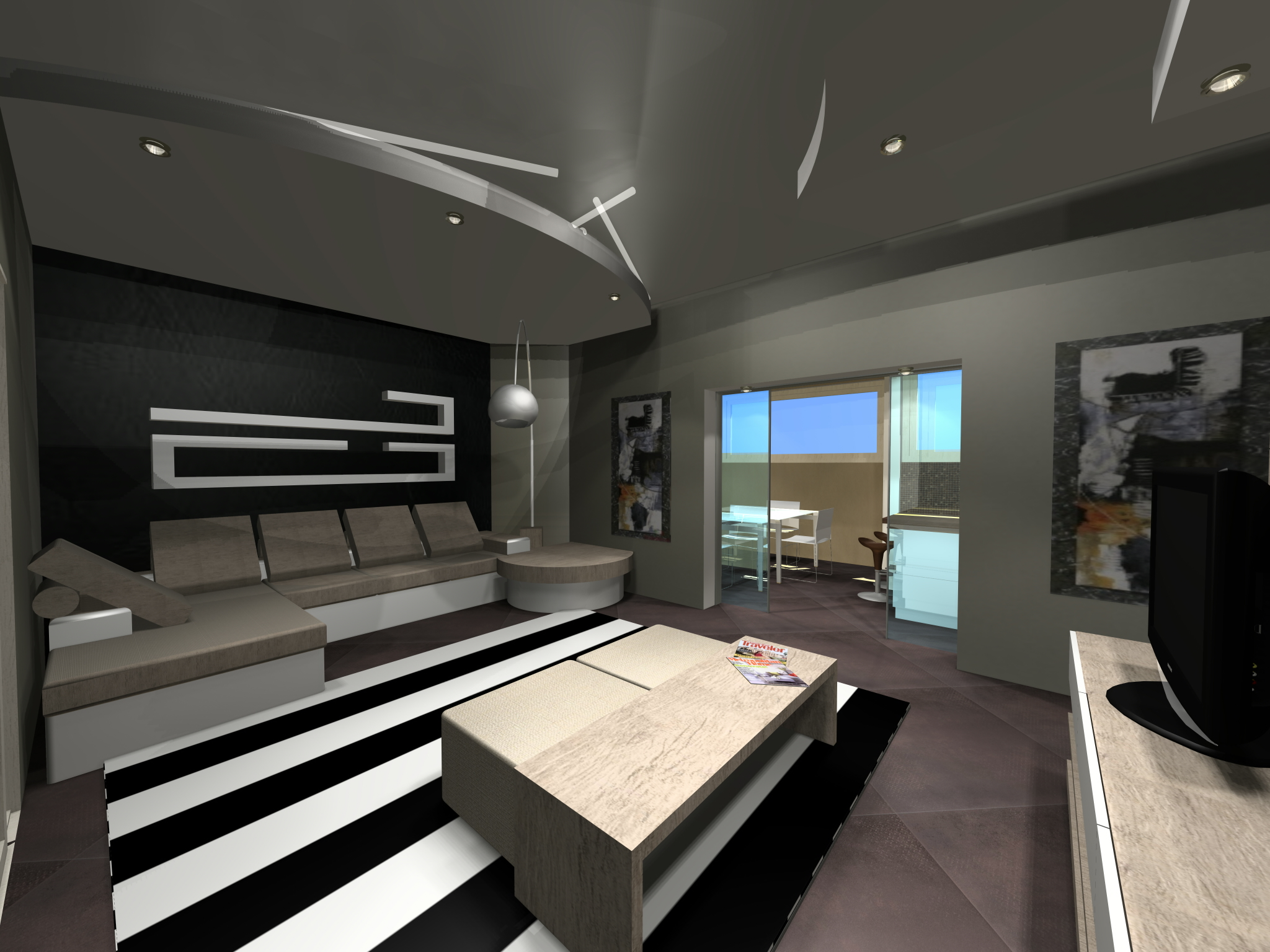 室内设计大师打造三维空间艺术-4