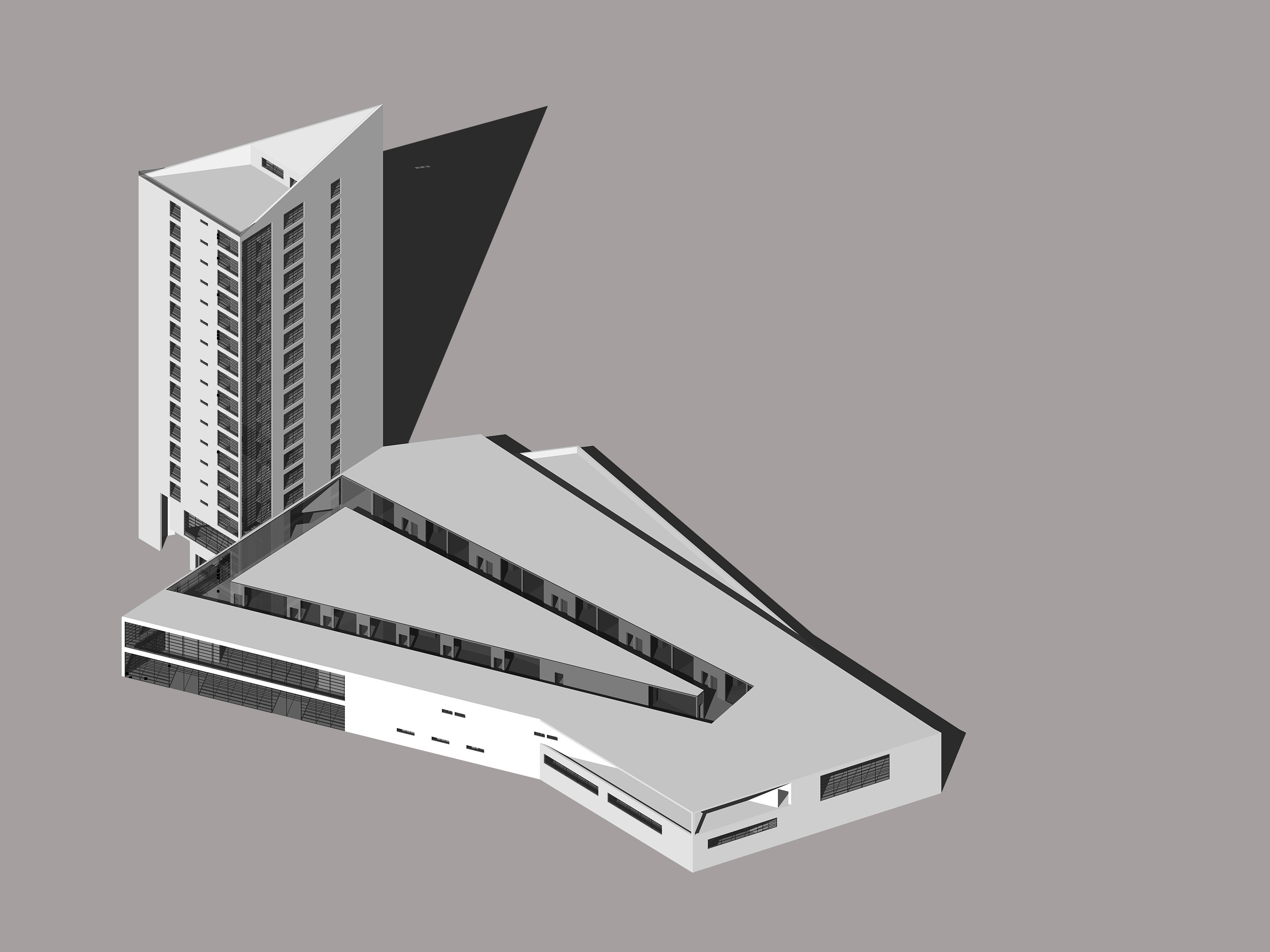 北 Reggio Calabria 的商业综合体设计-2