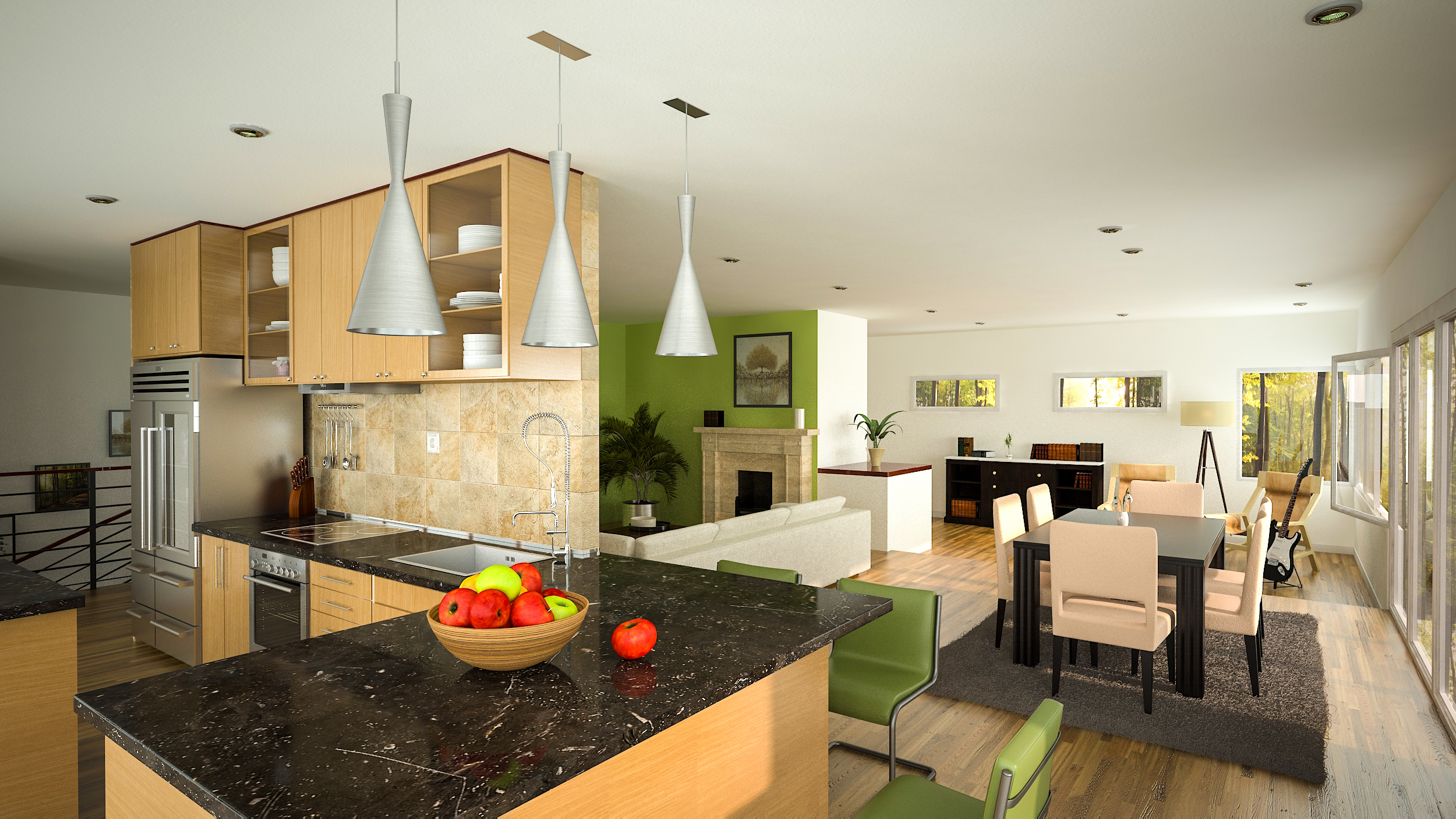 现代简约客厅设计案例-30