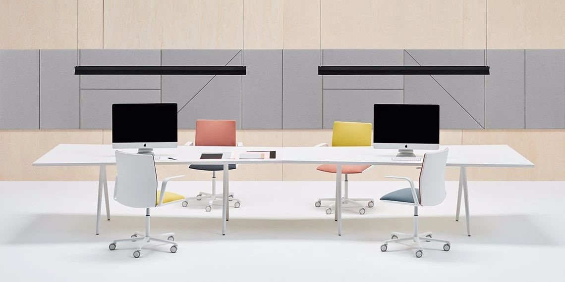 Arper 的极简色彩空间 | 创意办公与公共空间设计-28