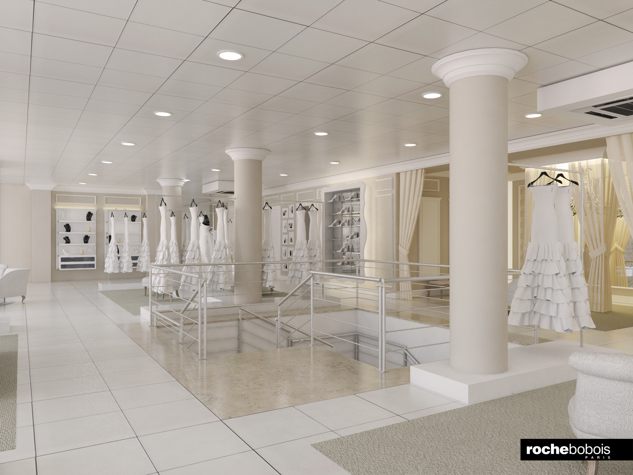 三层 600 平米展示空间的室内设计佳作-21