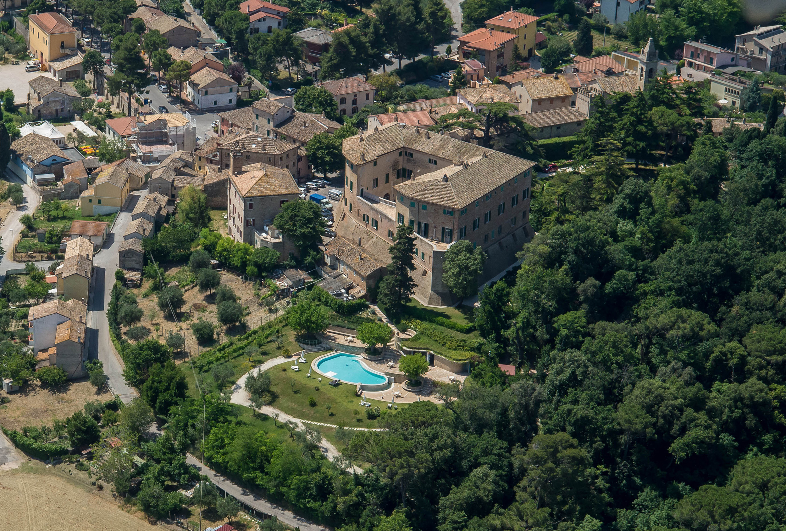 古堡酒店的现代新生 · MonteradoCastello di Residenza d'Epoca-1