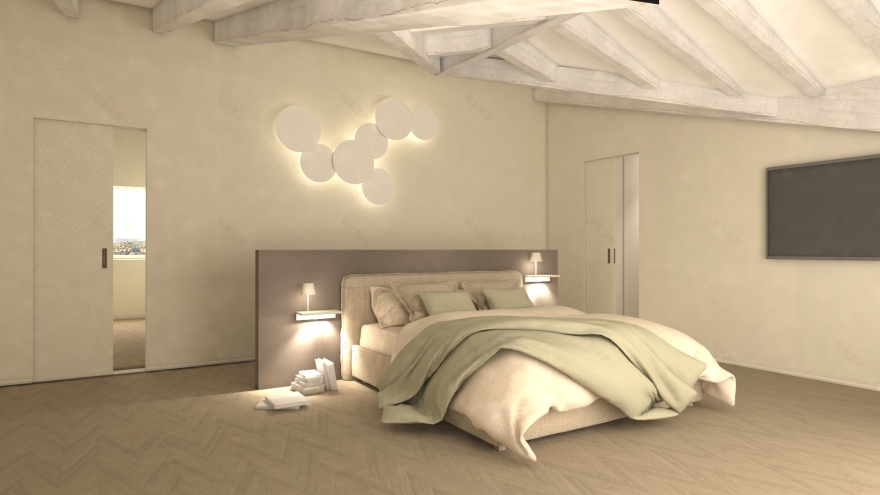 湖景别墅,意式自然风情-11