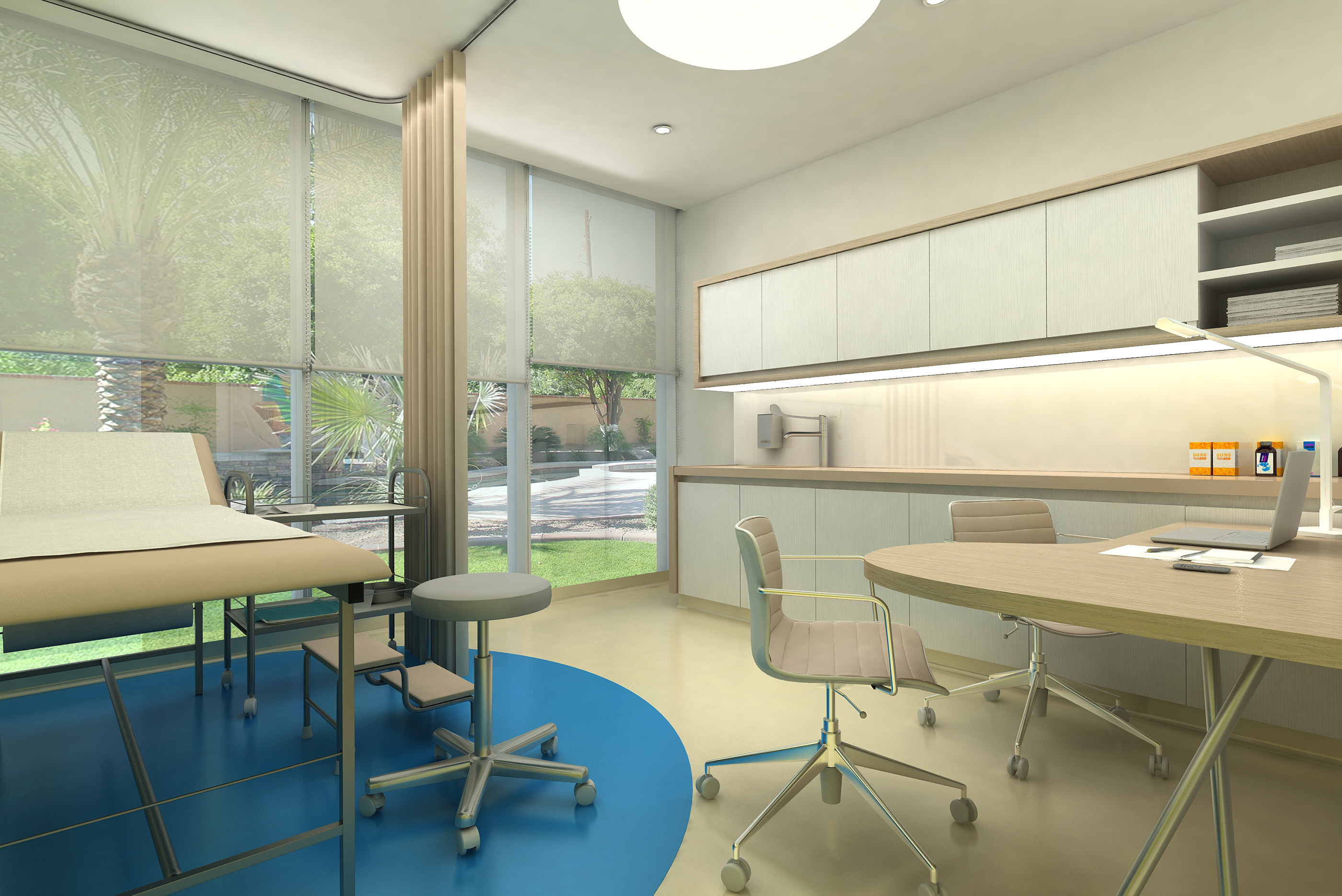 Emirates Hospital • Patient Room & Consultation Room-7