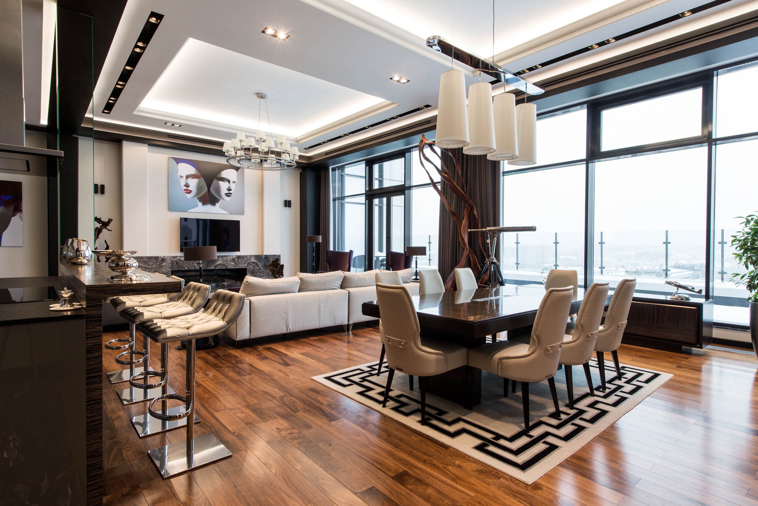 2017 年完成的 Tribeca 公寓设计-19