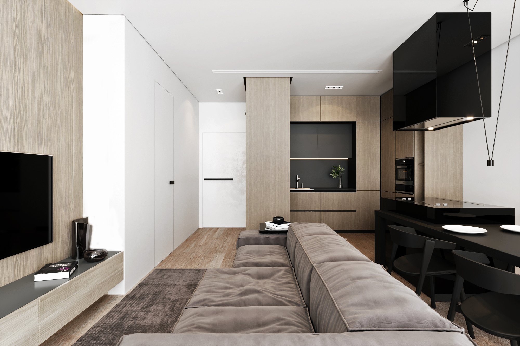 乌克兰基辅木质极简概念设计-7