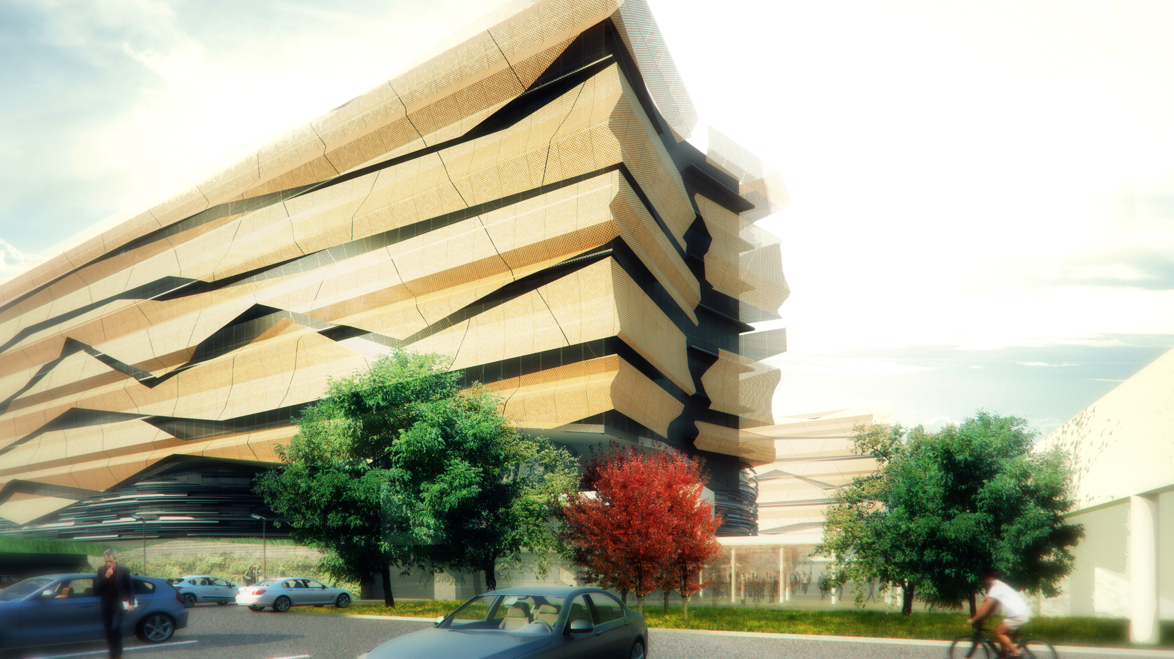 米兰 Eni 总部大楼 · 现代办公空间的绿色与创新设计-8