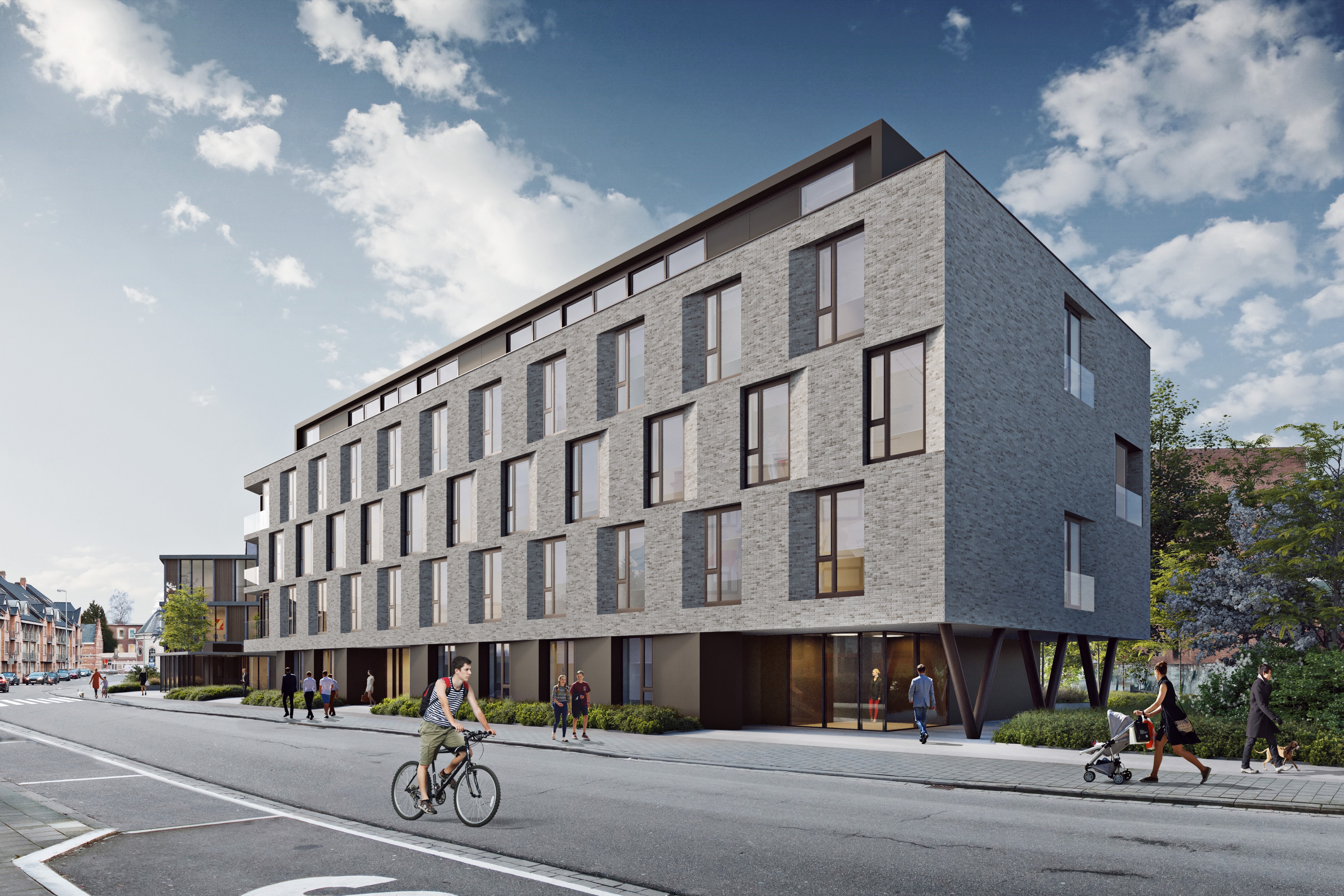 Ale·ianen 社区学校与住宅绿色共生设计-1