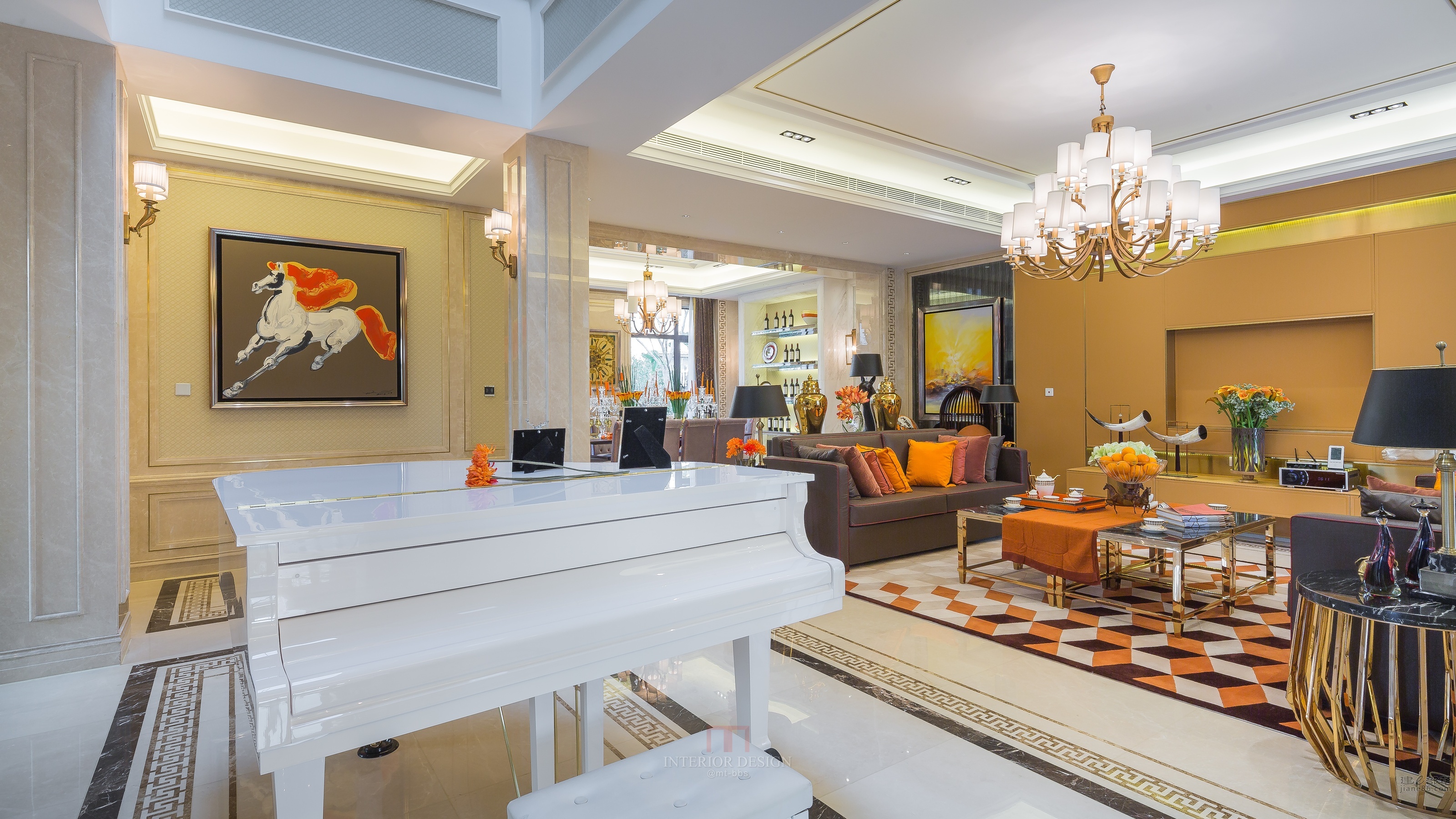 【上海李孙建筑设计】苏州中海国际社区AN户型别墅样板房-10