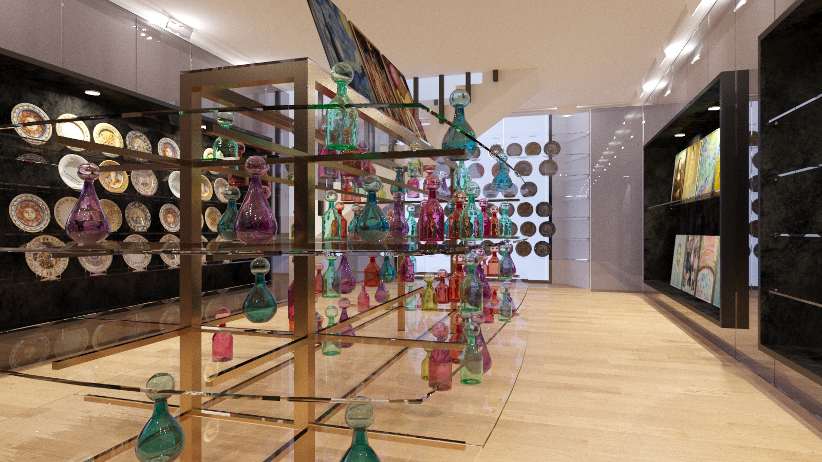 玻璃店的统一设计-2