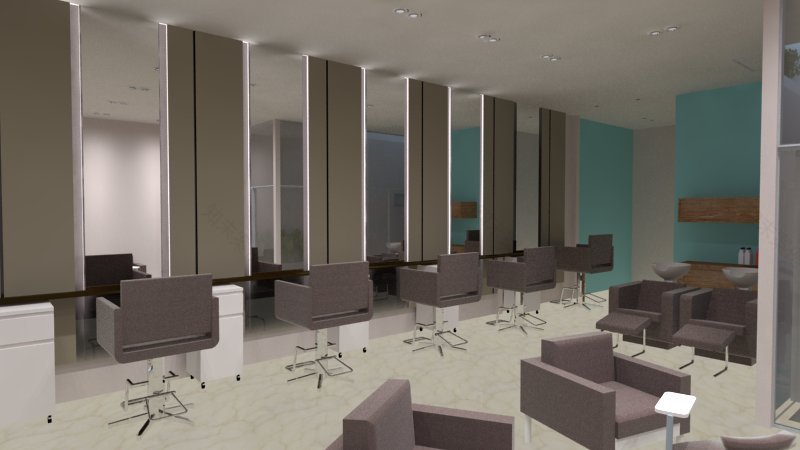 巴西美容沙龙空间设计-4