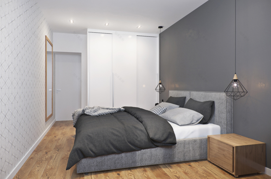 2017 年乌克兰基辅灰色系室内设计案例-21