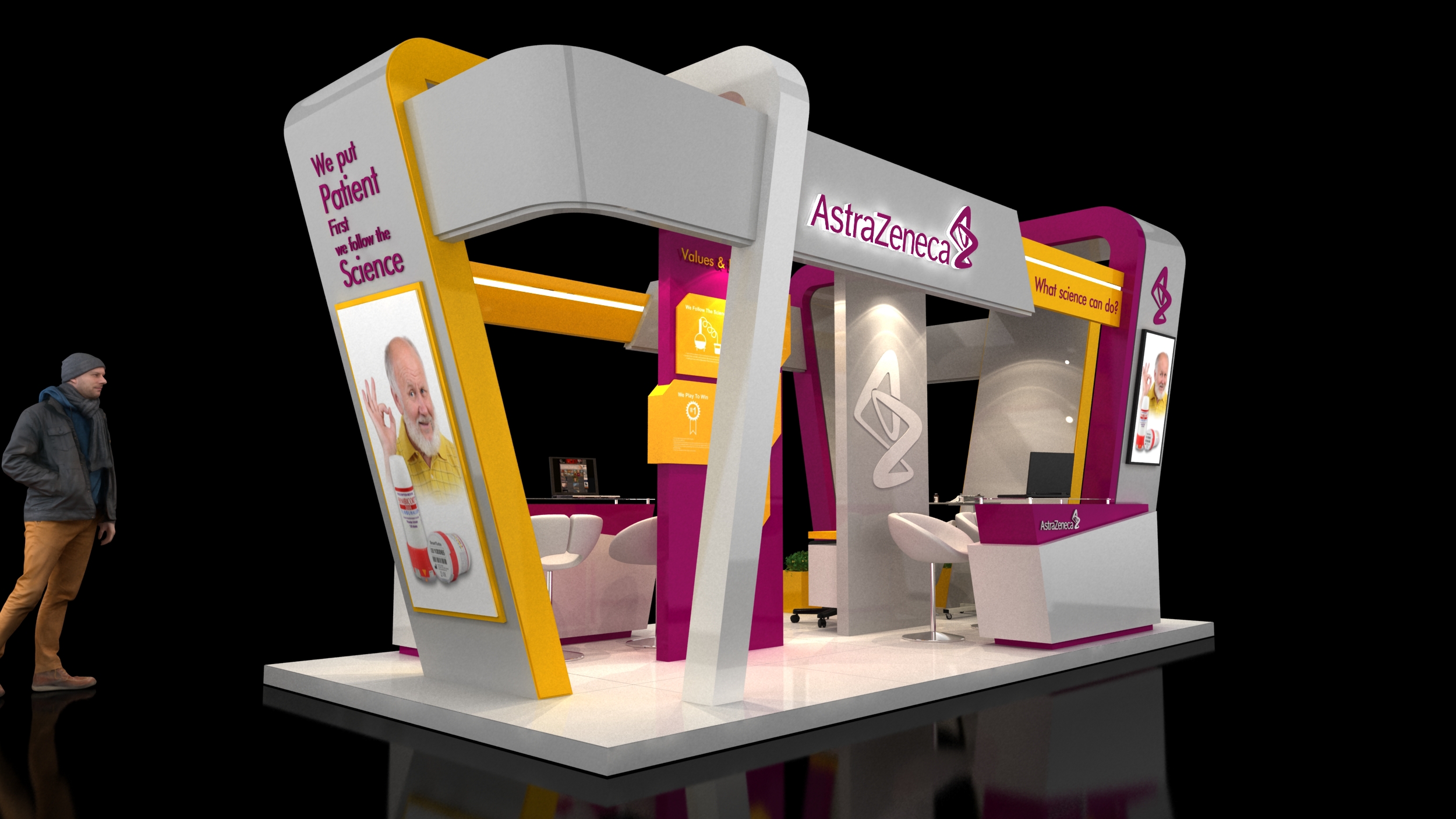 AstraZeneca 3x6 展位设计-9