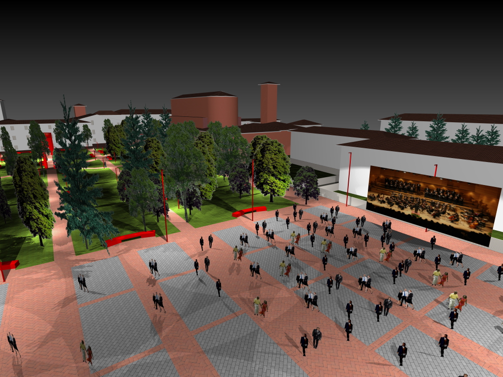 意大利 San Lazzaro di Savena 广场更新设计-14