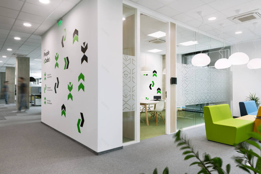 Progress 在保加利亚的 7 层办公室 | 展现国家特色的室内设计-1