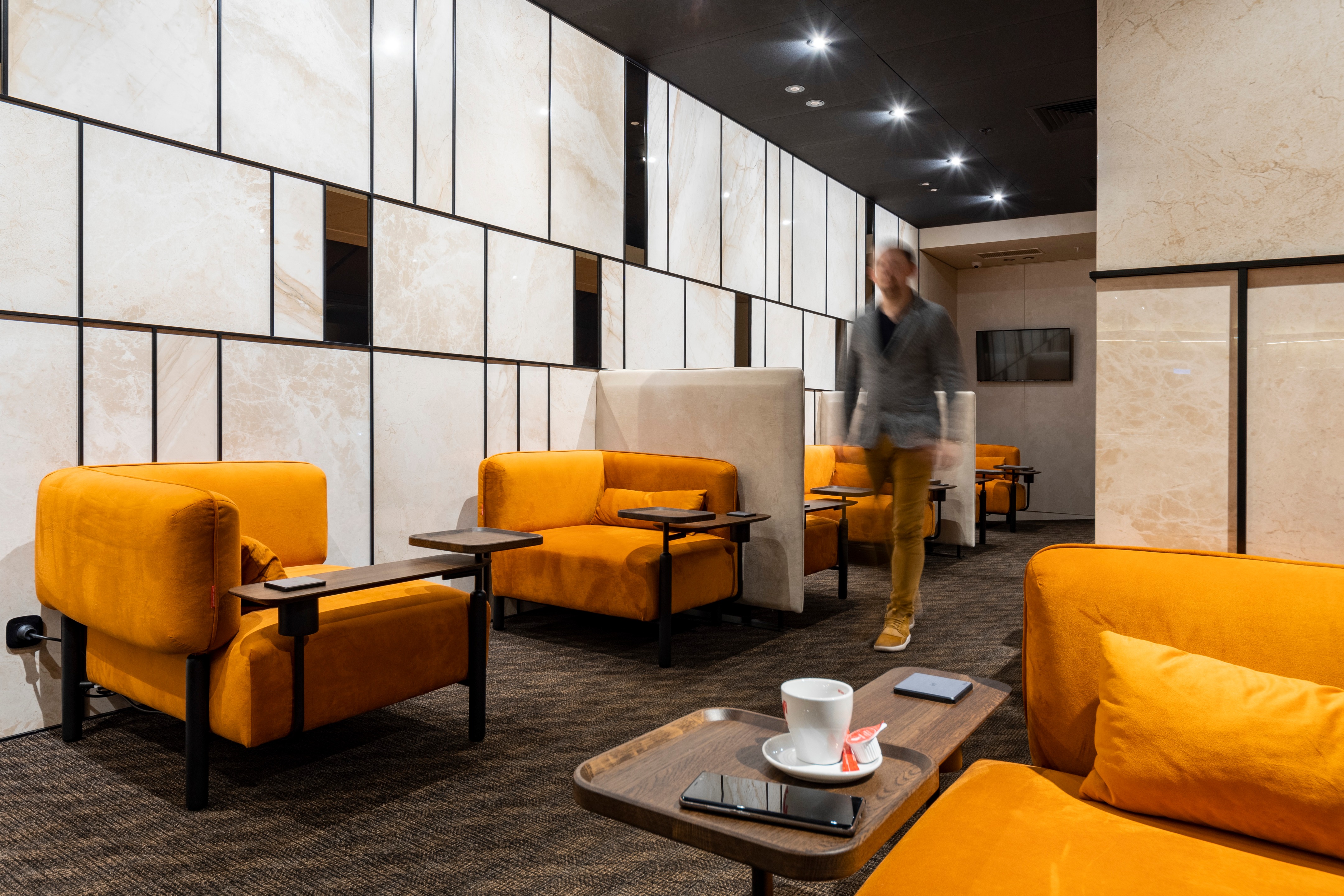 KIV 商务休息室——舒适私密的一体化设计-3