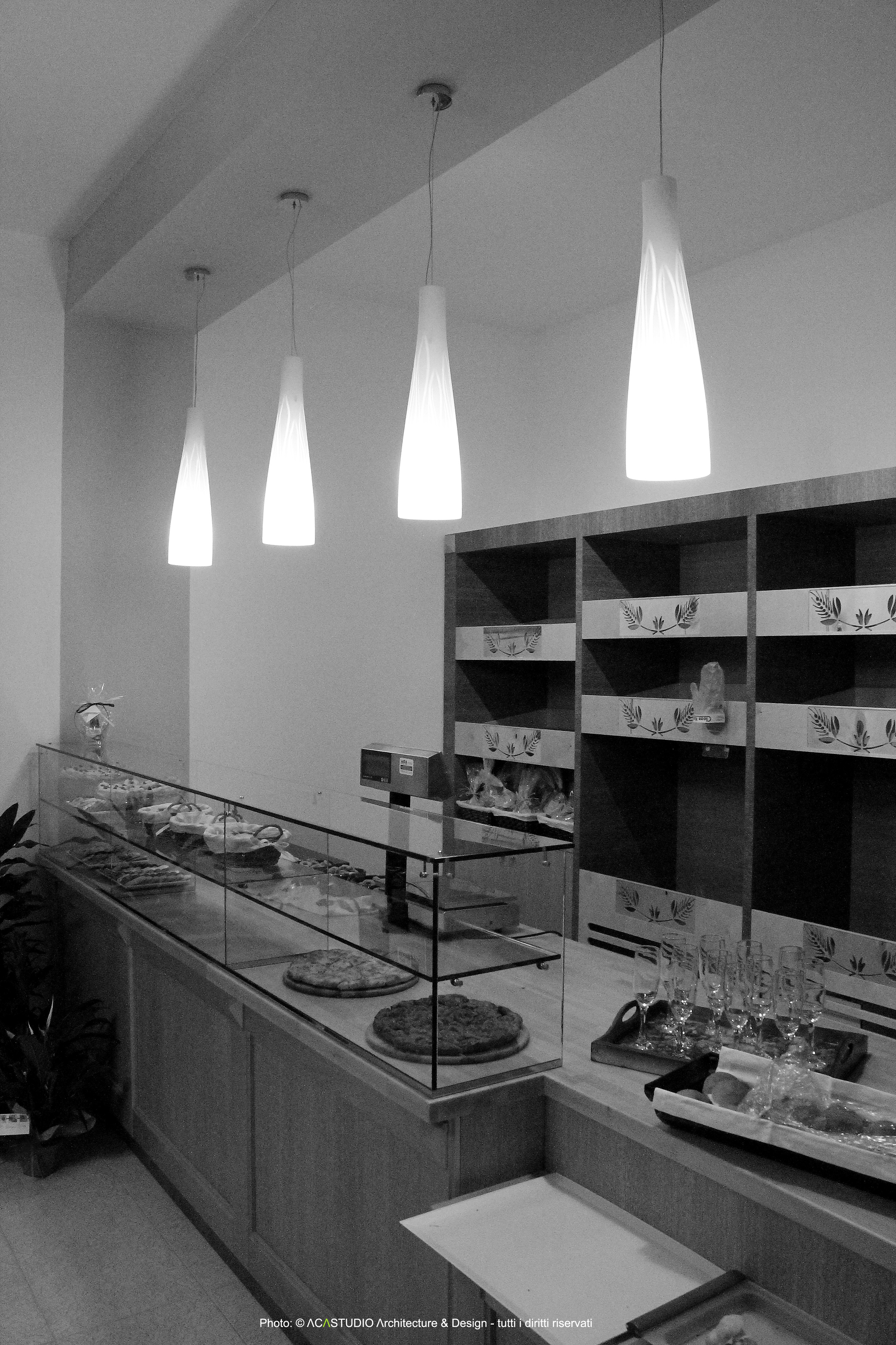 "味道之谷"面包店 | 全流程生产展示的室内设计-2