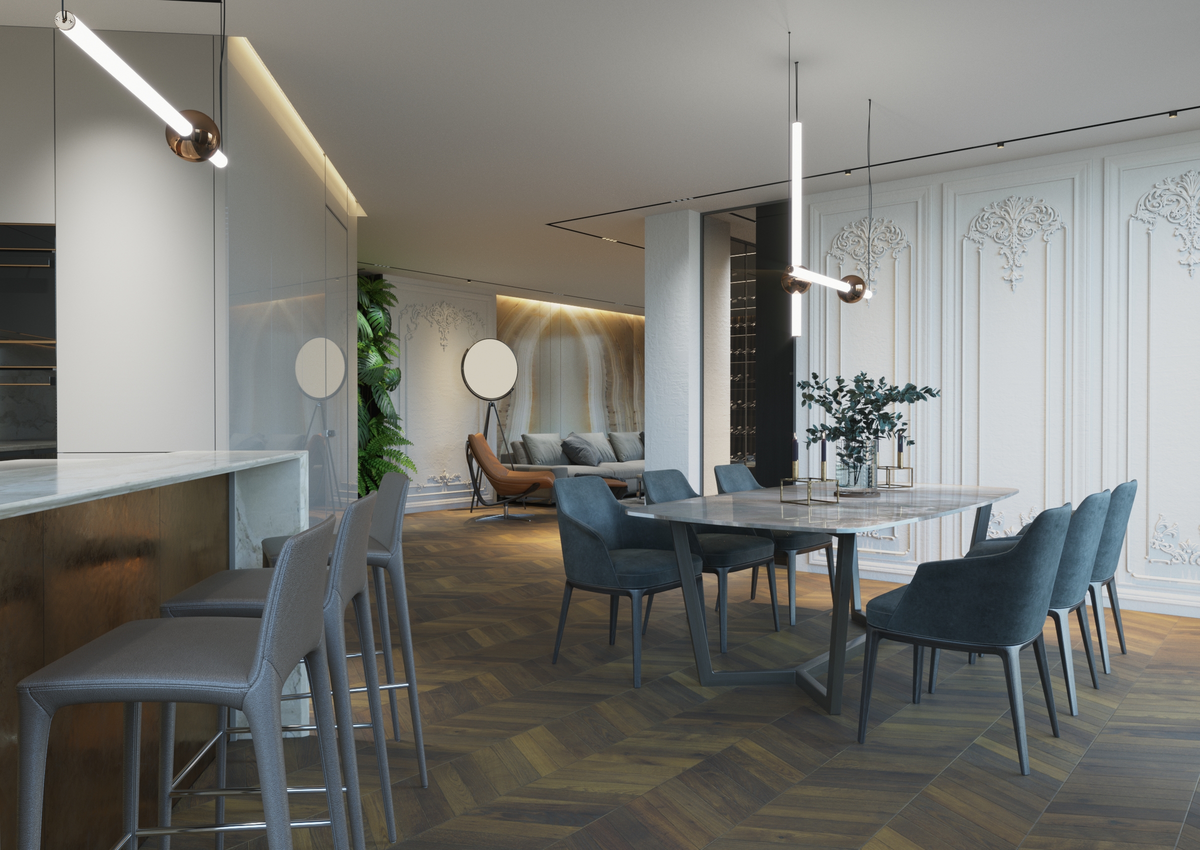 市中心顶层公寓-9