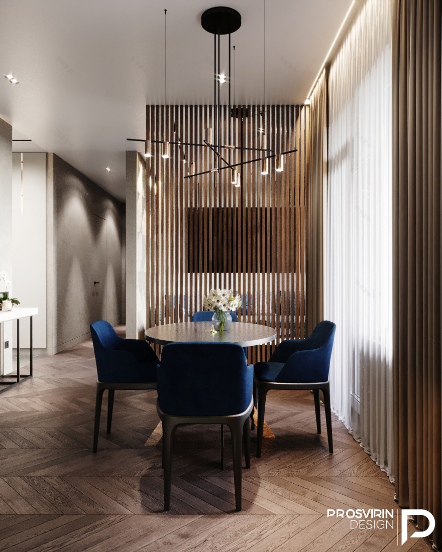 温暖木质与优雅石材的完美融合-22