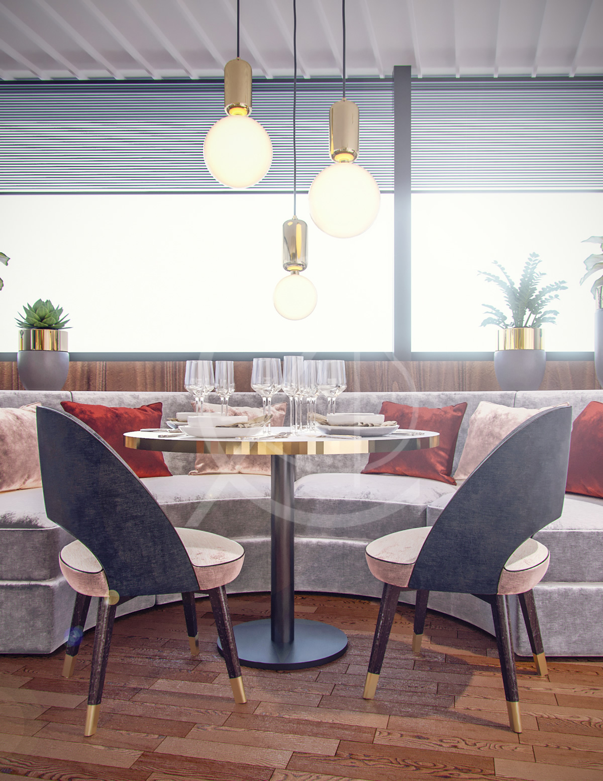 现代伊斯兰妇女健身中心-33