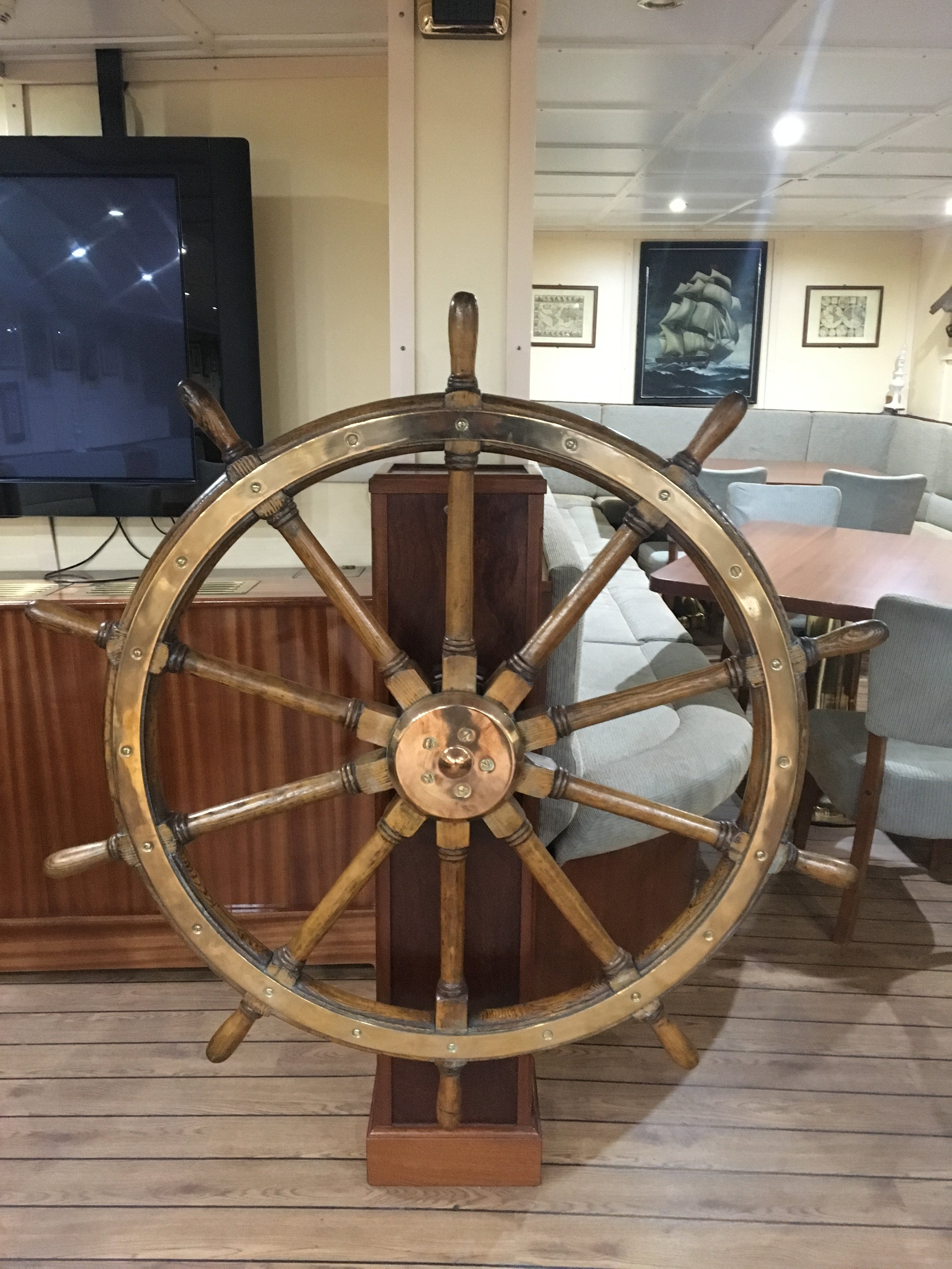 《风之夫人》1962 年波兰三桅帆船室内设计-16