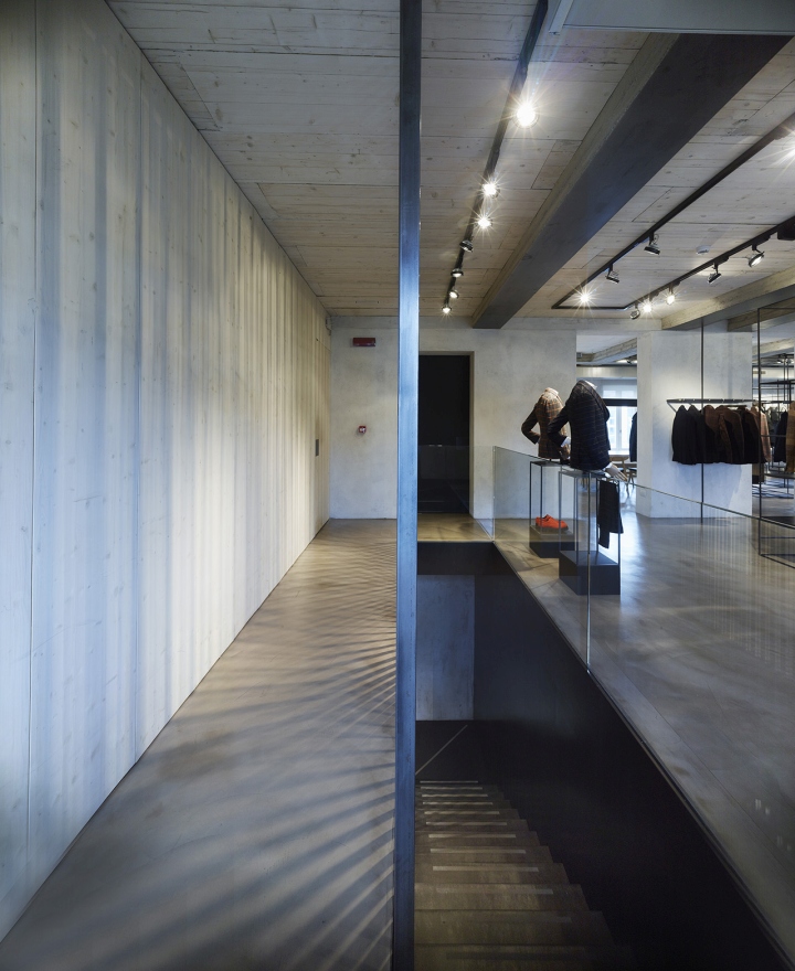 米兰Lardini男装服装概念专卖店空间创意设计-3