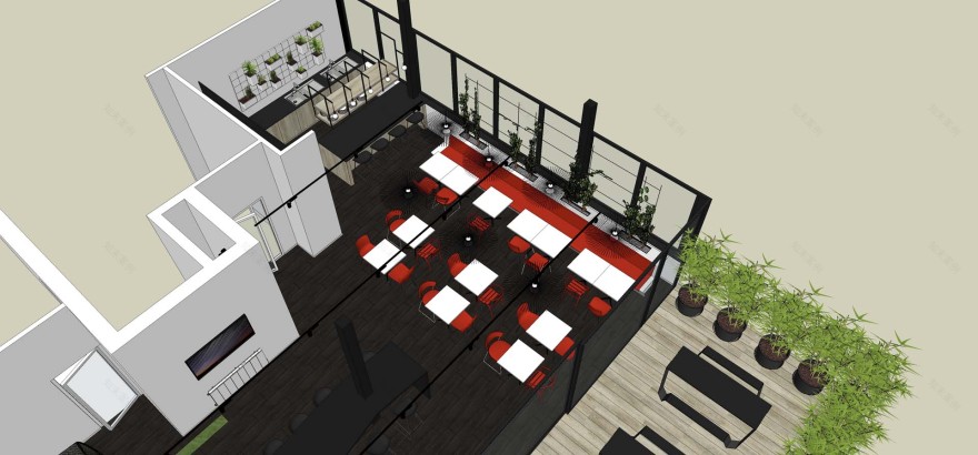 精巧布局,CMI 办公室室内设计展现企业活力-13