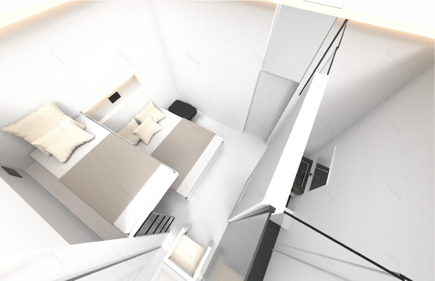 经济型酒店标准客房设计案例-5