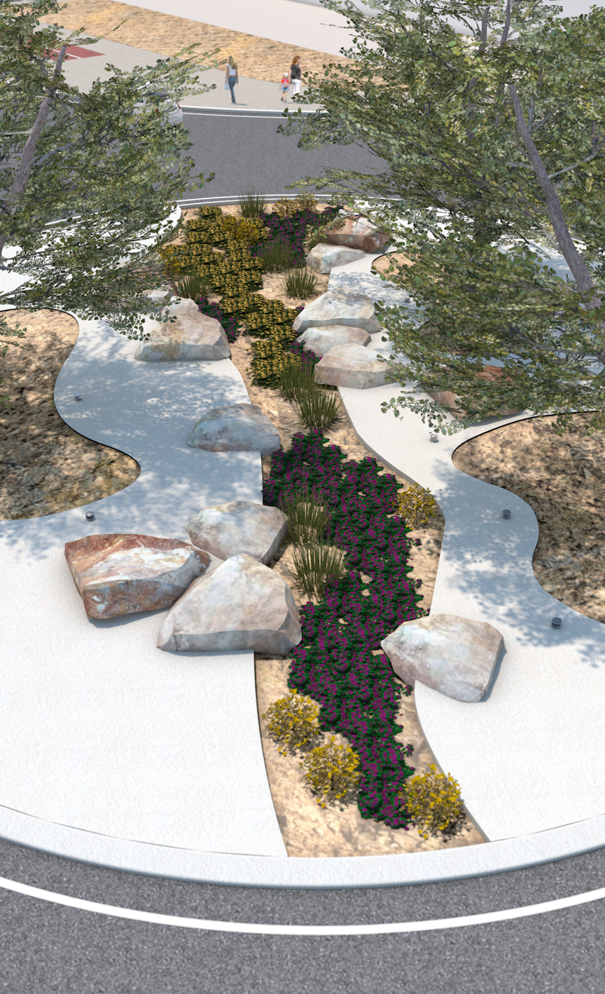 巴里市 via Amendola 道路绿化设计-33