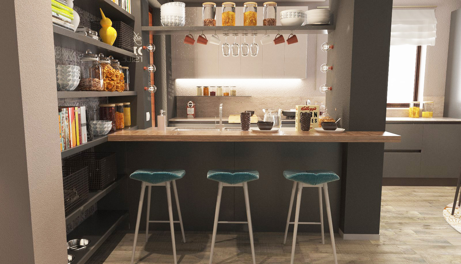 2016 年完成的 F+F+N 公寓室内设计-18