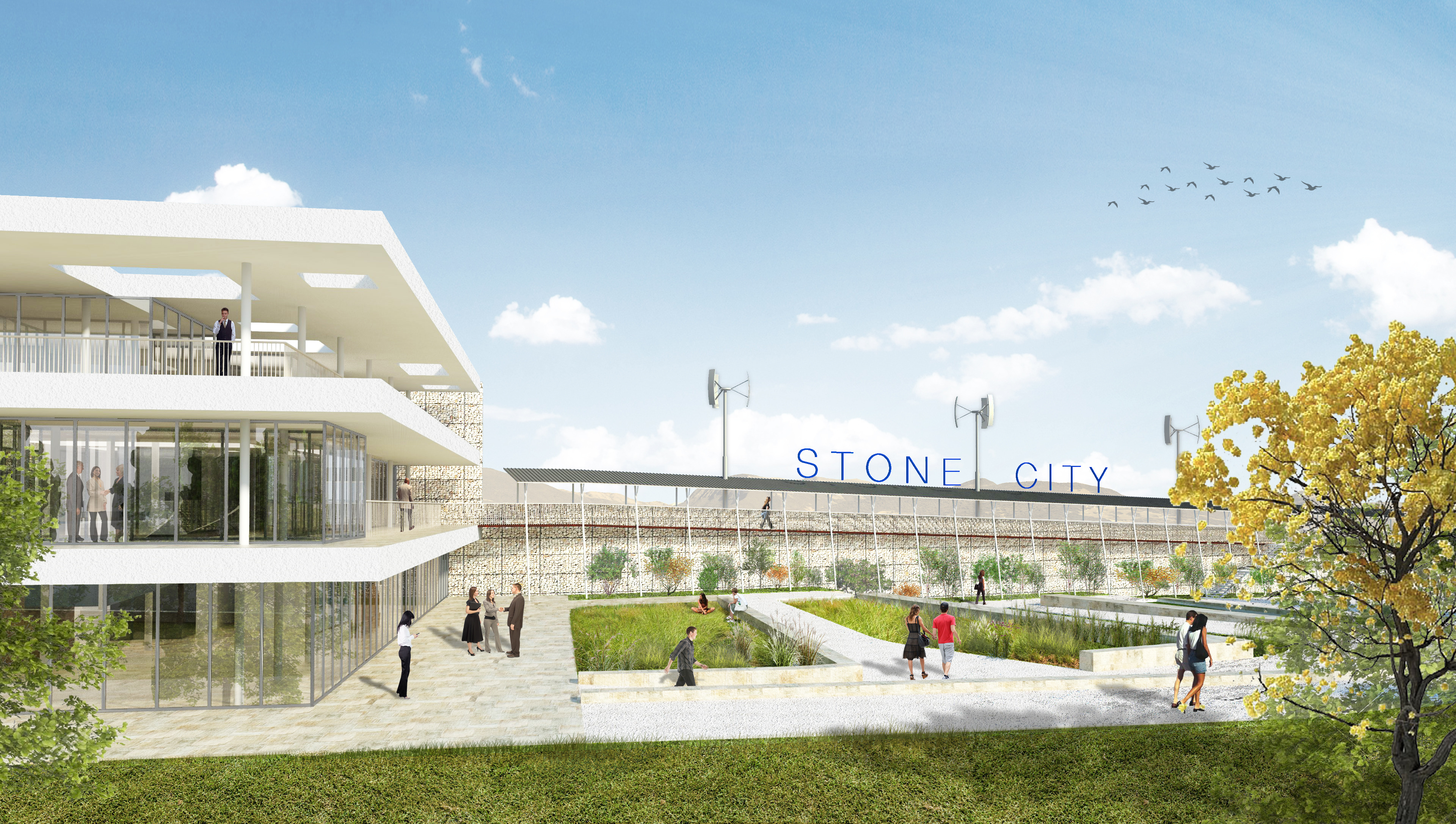 透明环保企业总部设计竞赛作品-0