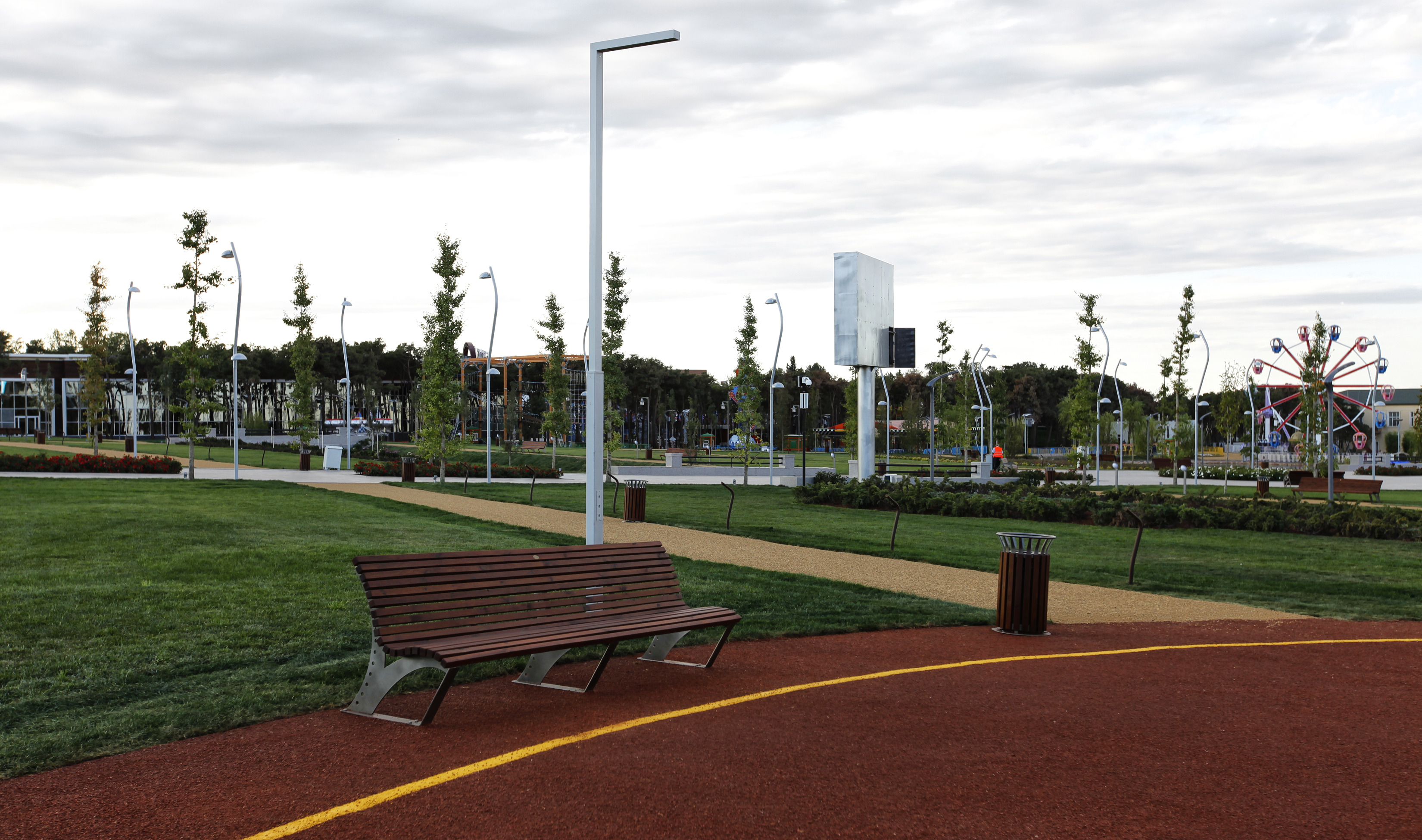 阿塞拜疆 Shamkir 城市公园公共设施设计-25