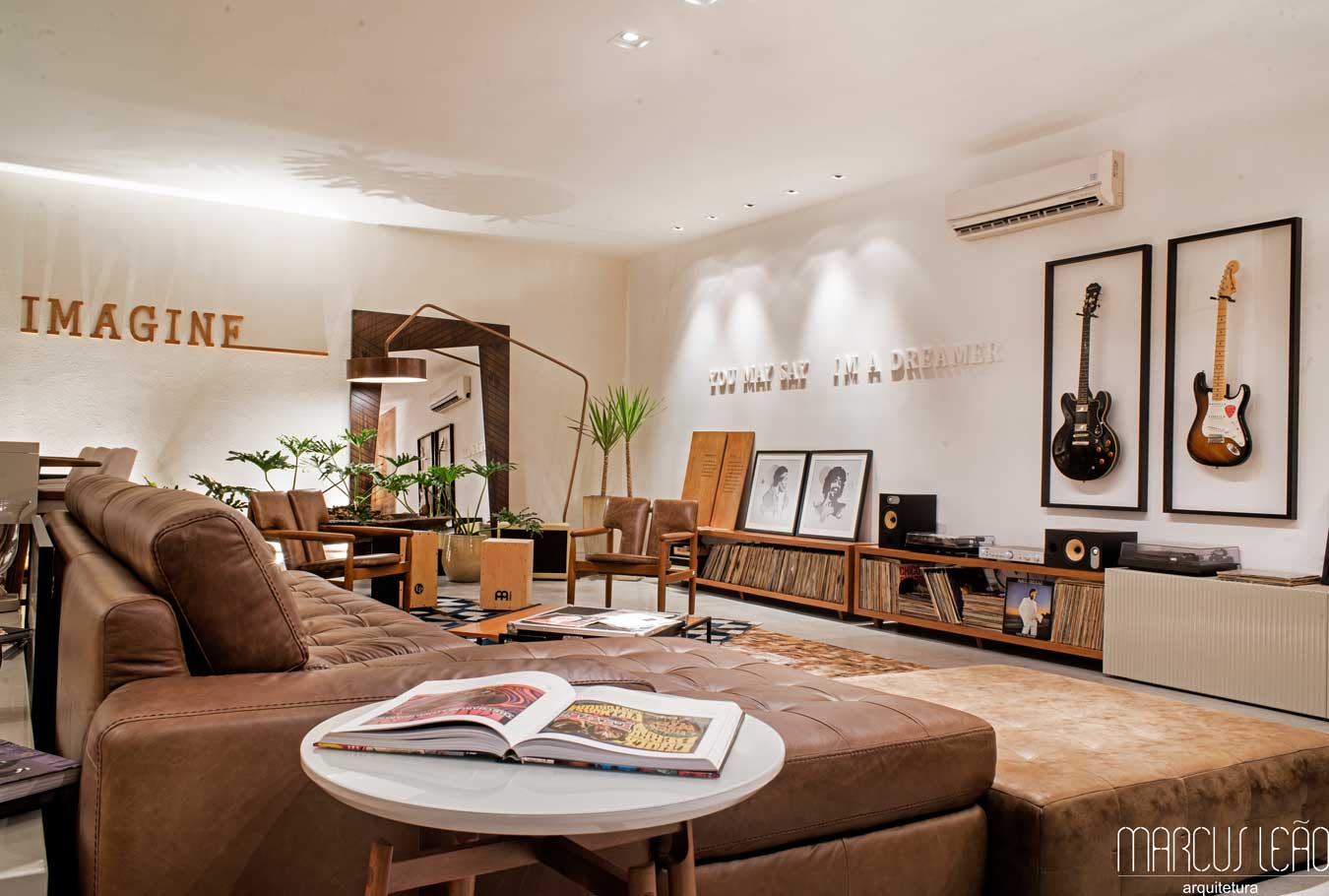 2016 年巴西家居设计大赛作品 - Marcus Leão 的现代家庭共享空间-29