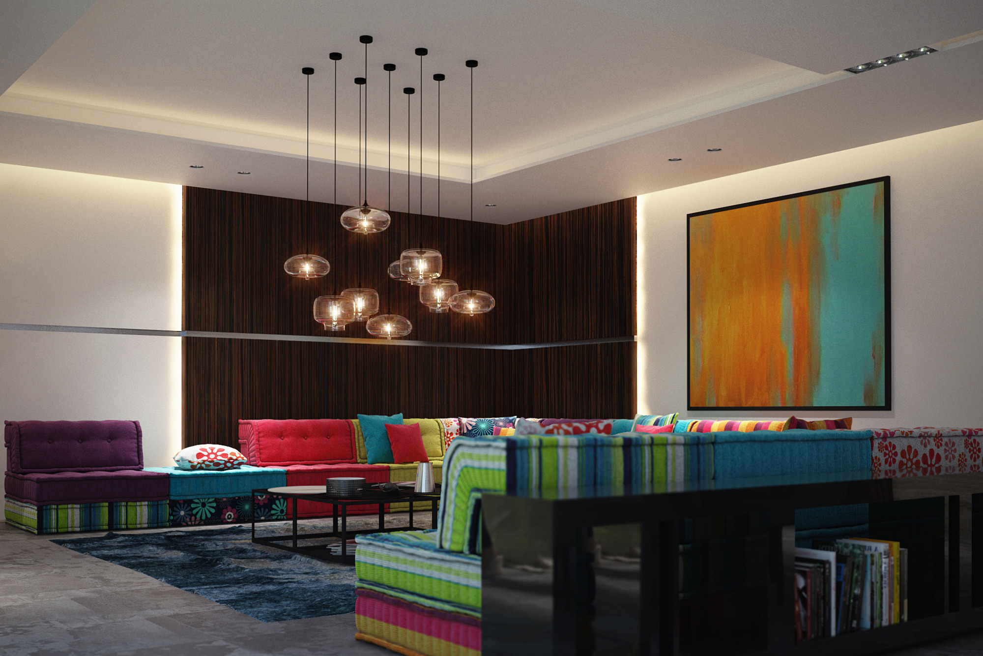 科威特 Radiance Villa 豪华私人住宅设计-2