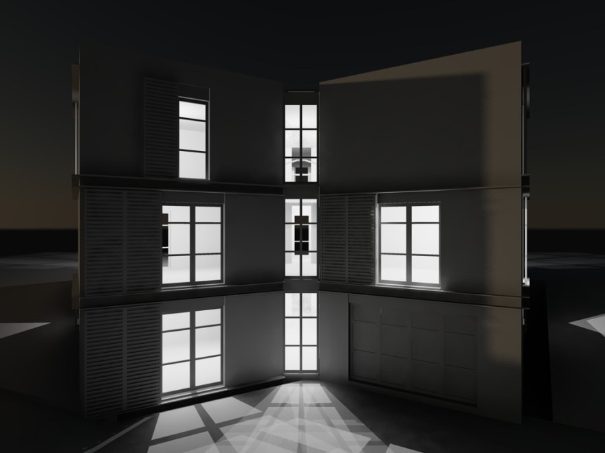 倾斜地块上的现代住宅设计-21