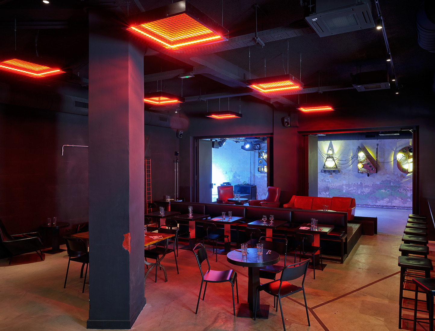 音乐艺术共融的空间设计——KLANG 餐厅-4