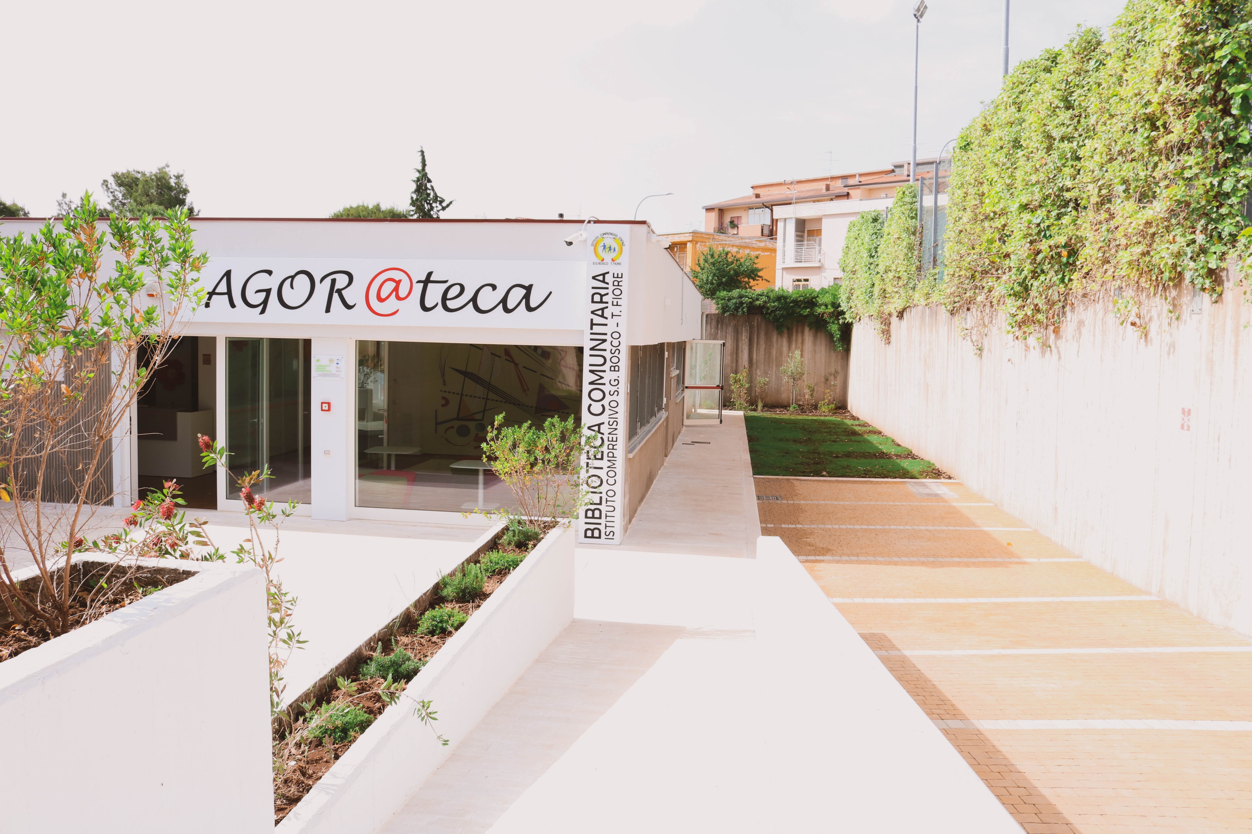 意大利 T·Fiore 学校社区图书馆设计-0