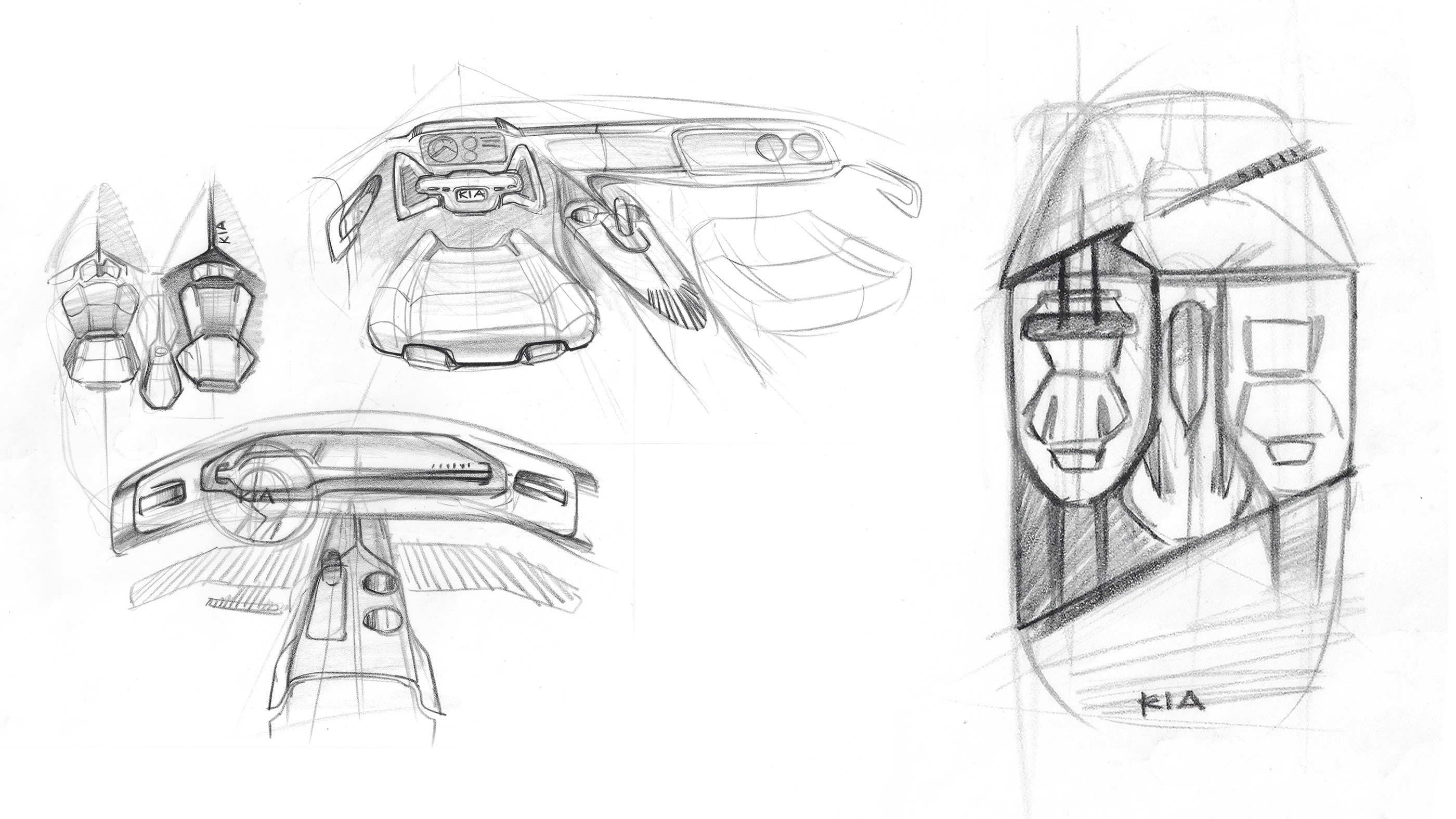 创意三座概念车内饰设计-7
