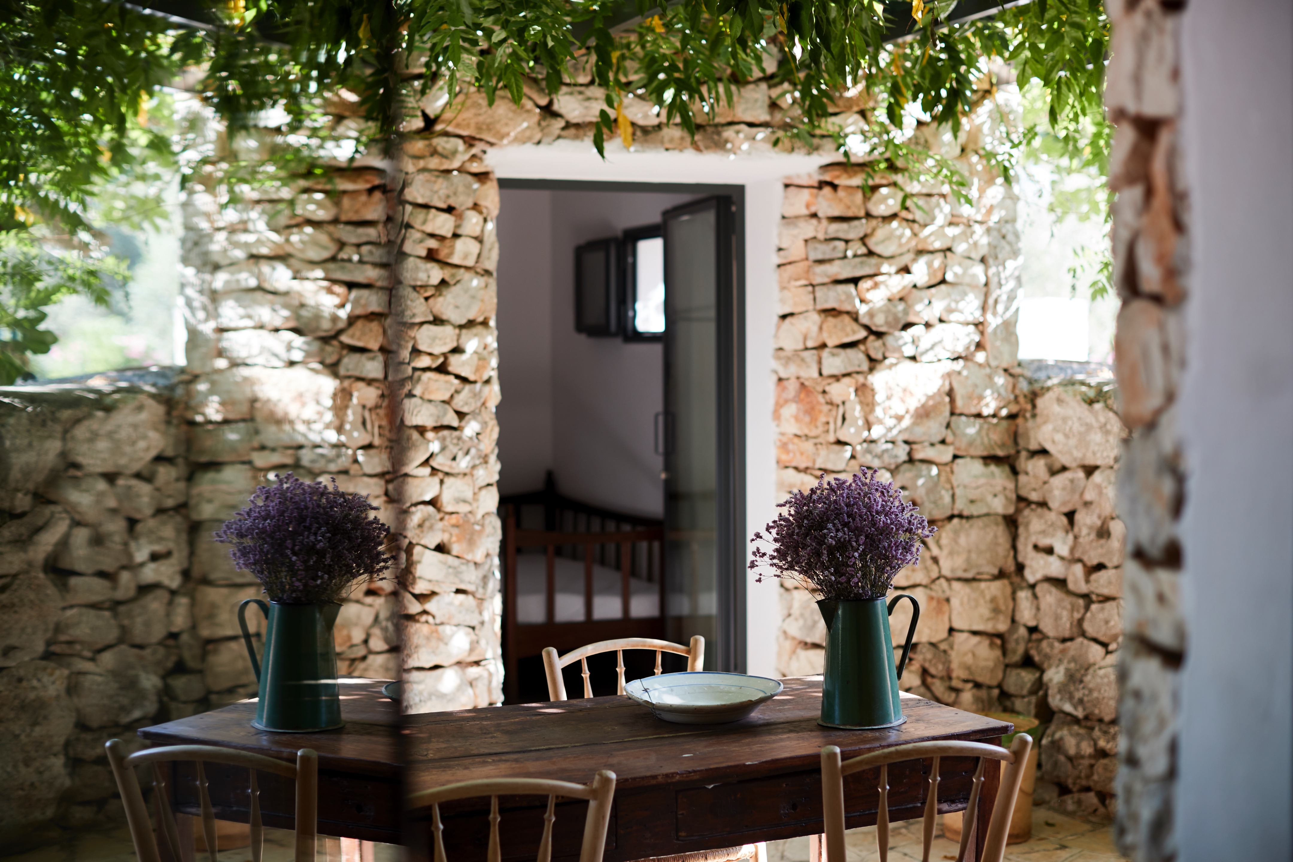 意大利乡村特色干石墙住宅的室内设计-27