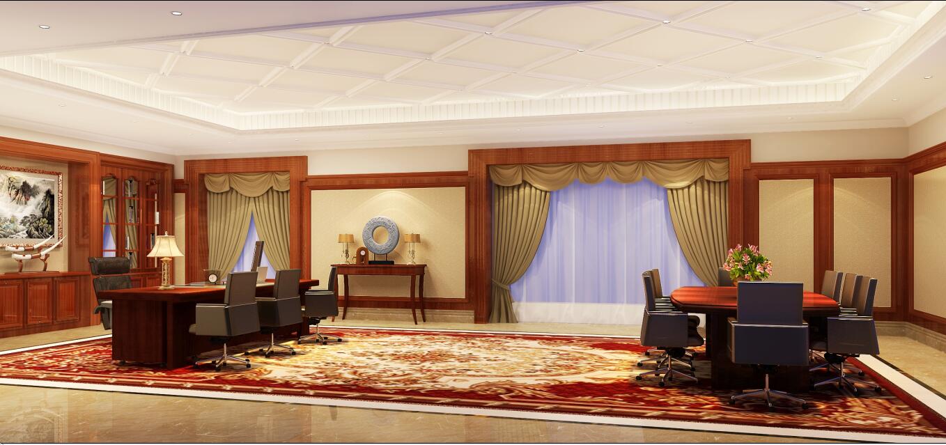 华仪电器办公楼空间设计     吴明海设计师作品-13