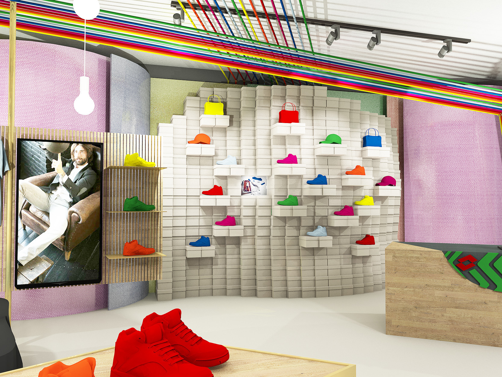 Lotto 概念店室内设计-2